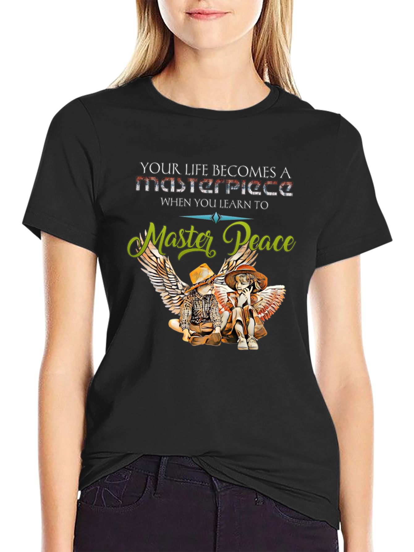 Master Peace Graphic Tee - Inspiring Life Design