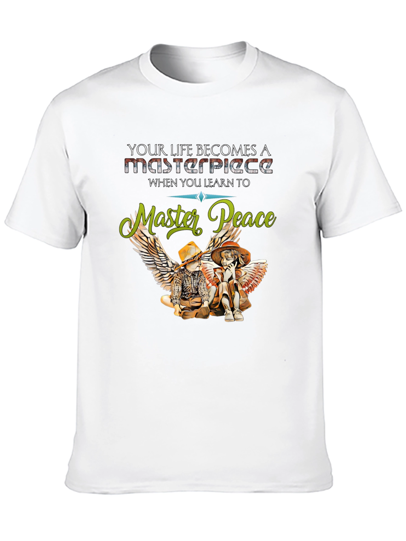 Master Peace Graphic Tee - Inspiring Life Design