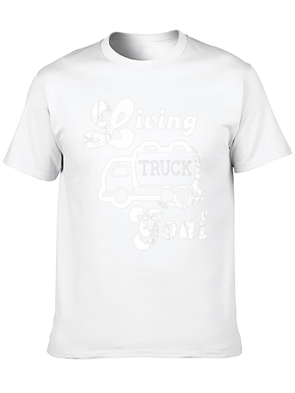 Living Truck Goal Black Graphic Tee
