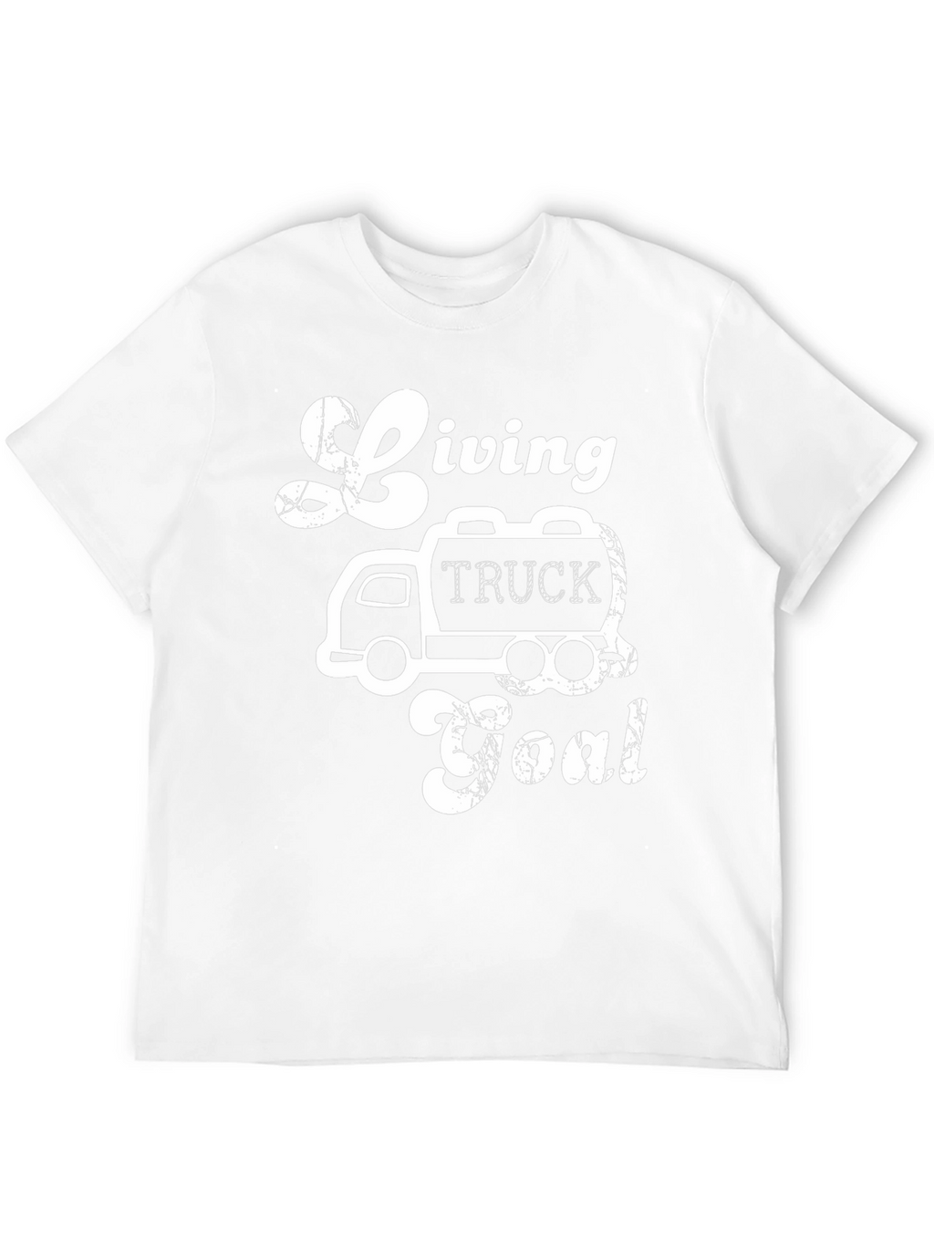 Living Truck Goal Black Graphic Tee