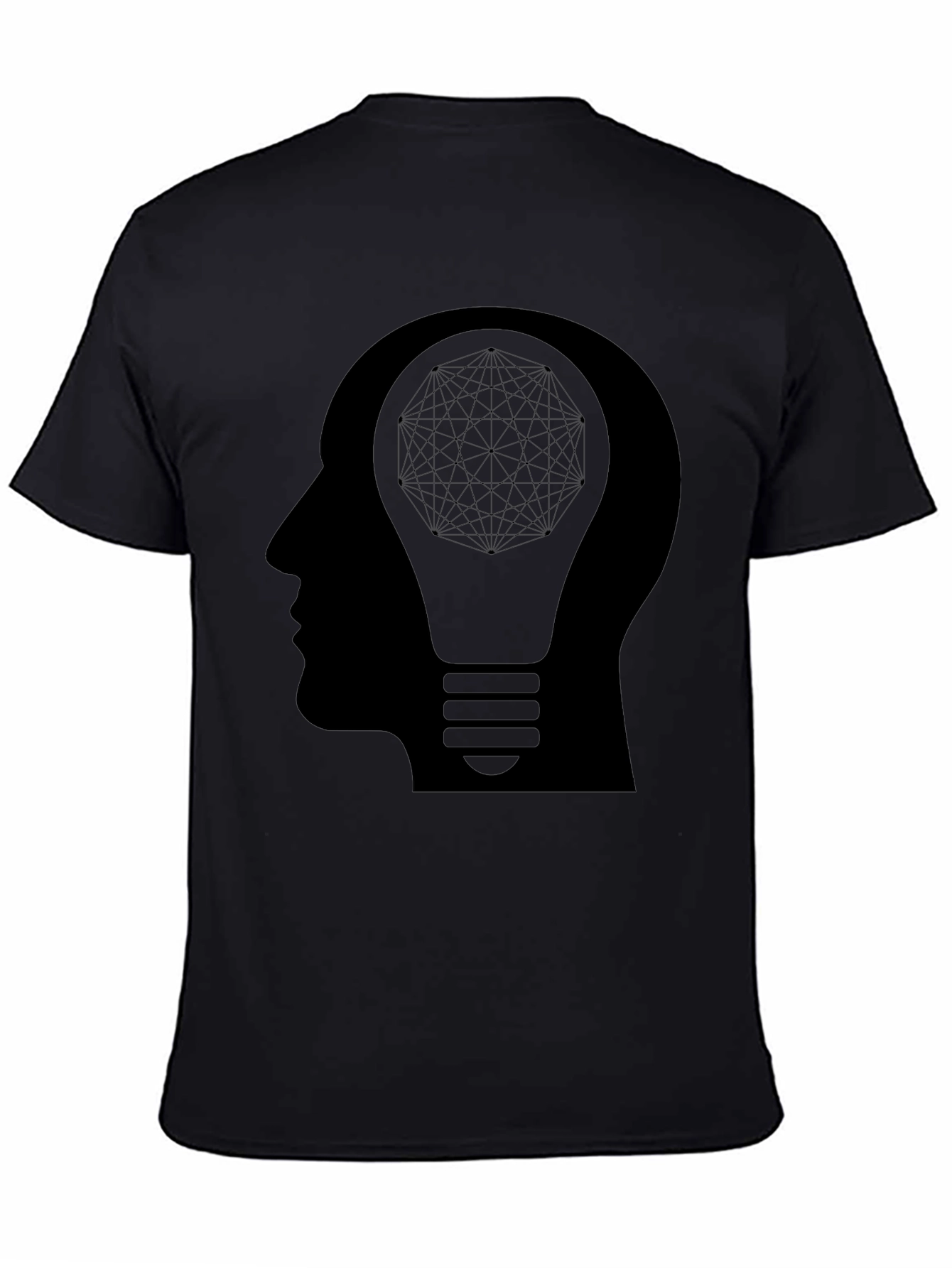 Creative Mind Graphic Tee - Black T-Shirt