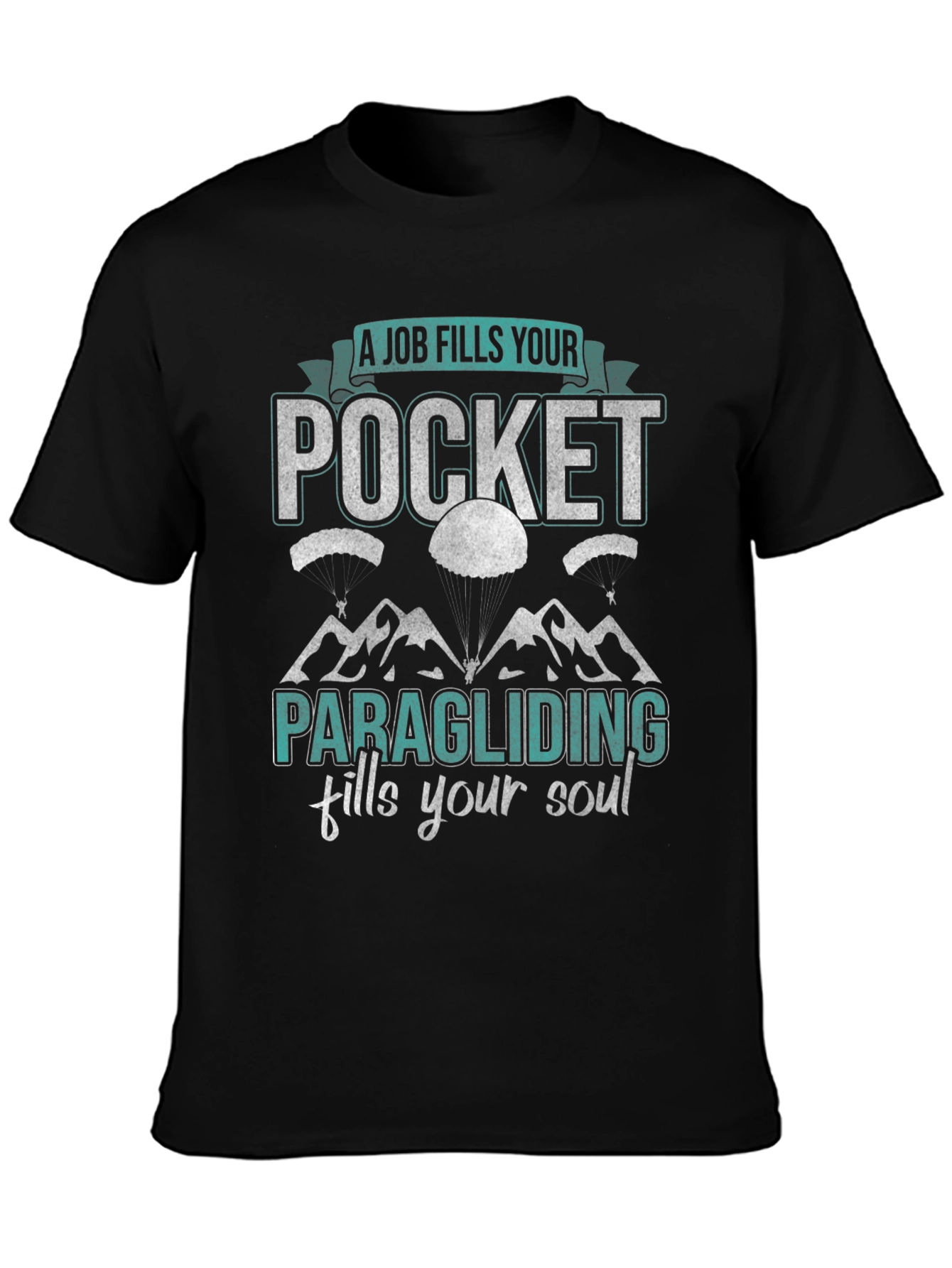 Paragliding Soul Graphic T-Shirt