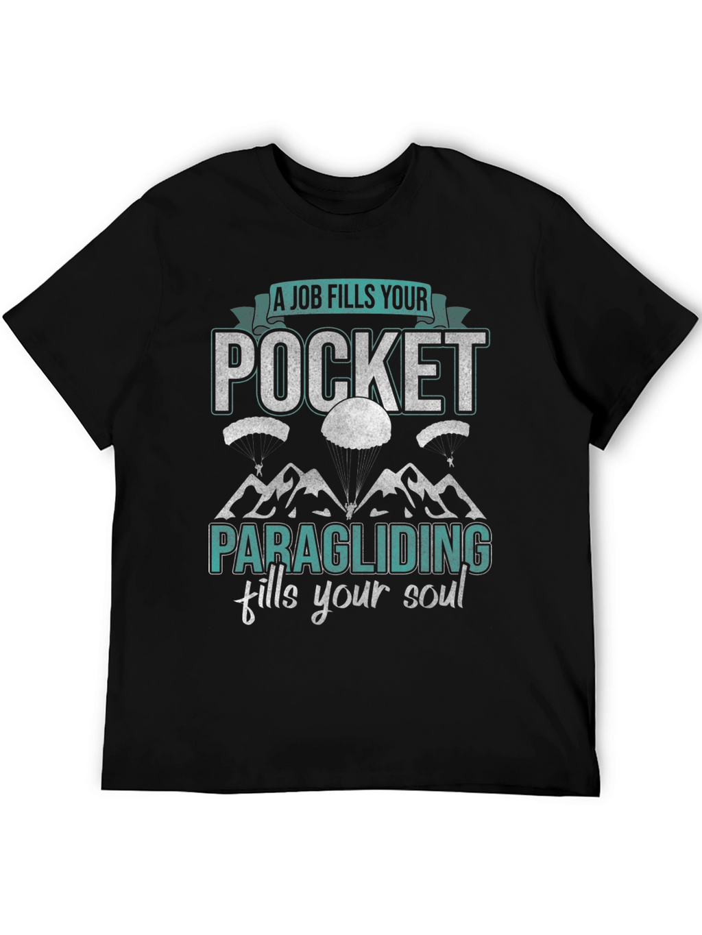 Paragliding Soul Graphic T-Shirt