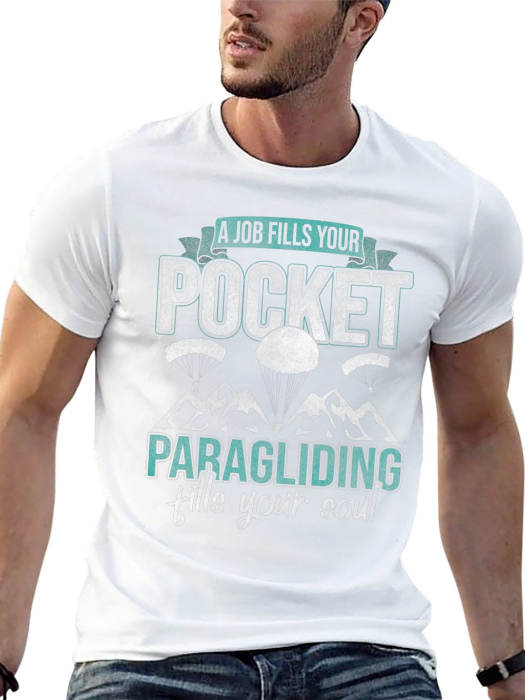 Paragliding Soul Graphic T-Shirt