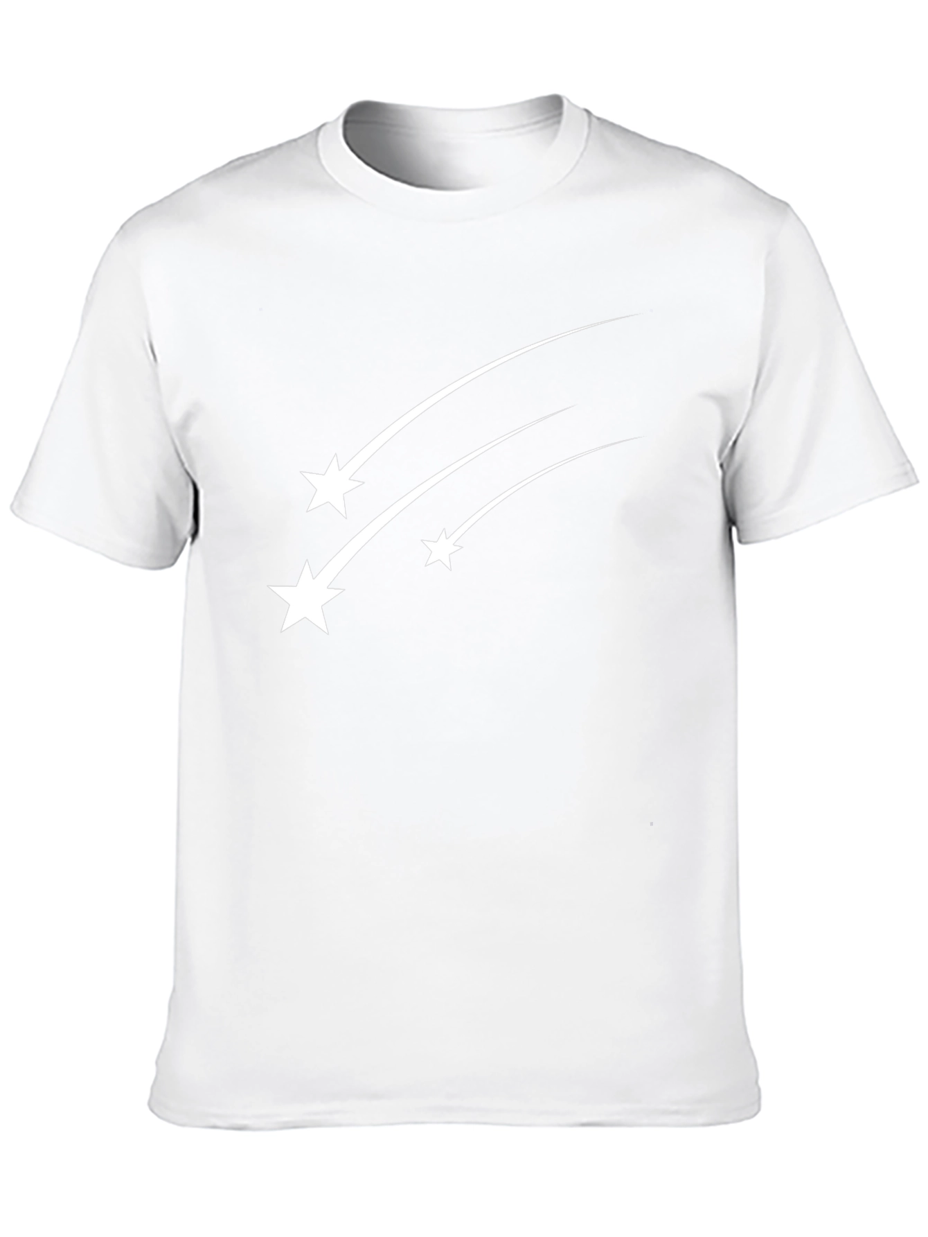 Shooting Star Graphic Black Tee