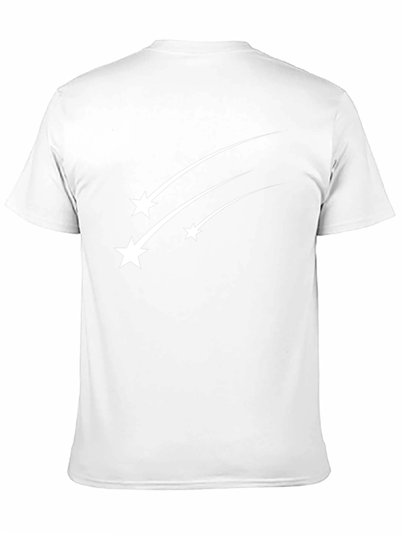 Shooting Star Graphic Black Tee