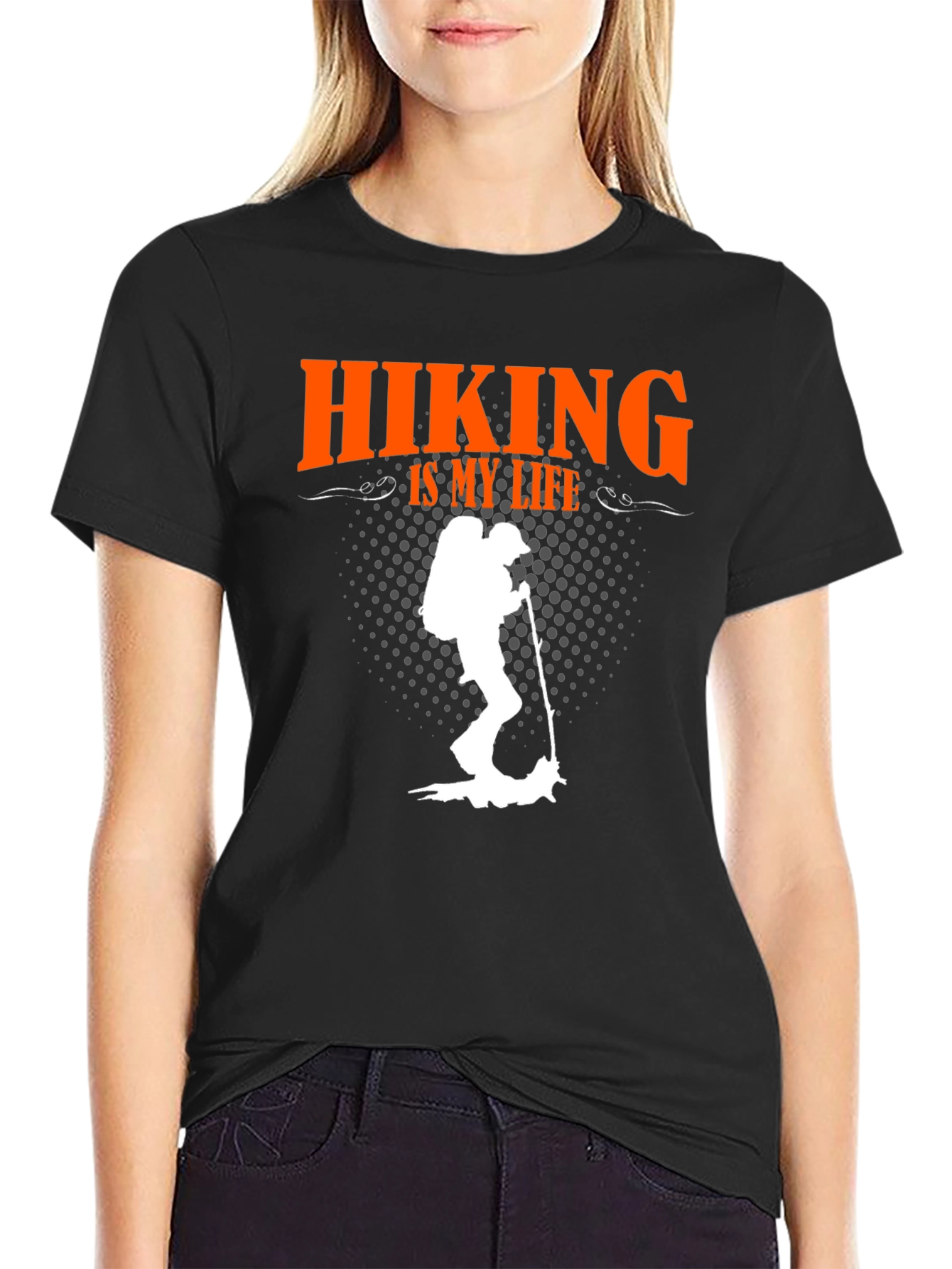 Hiking Is My Life Graphic Tee