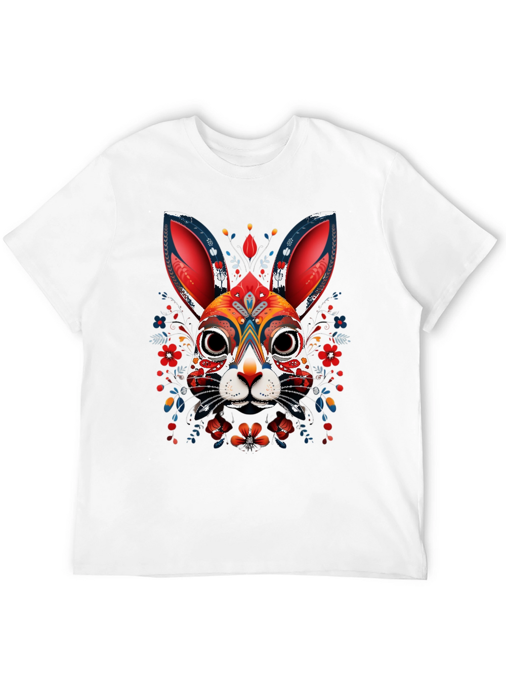 Day of the Dead Rabbit Graphic Tee
