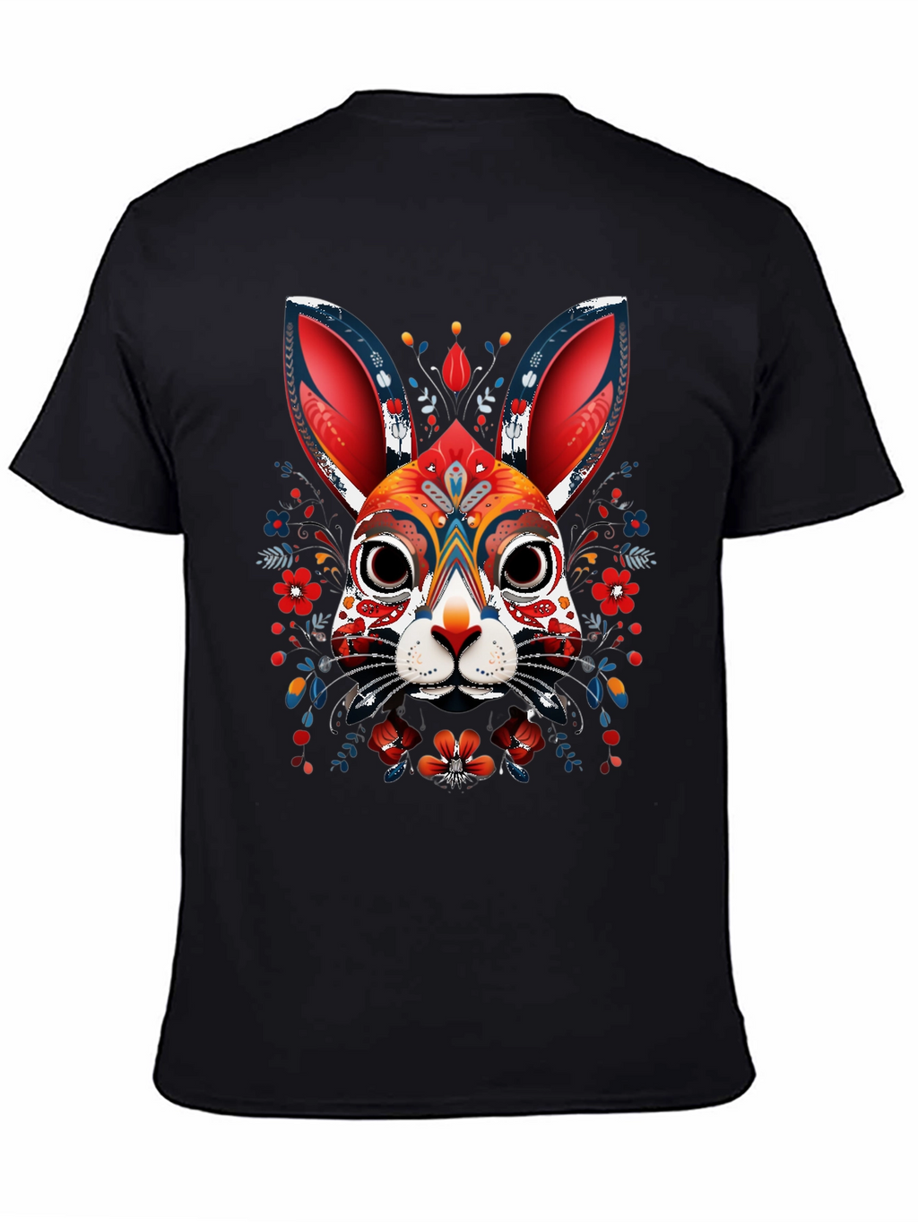 Day of the Dead Rabbit Graphic Tee