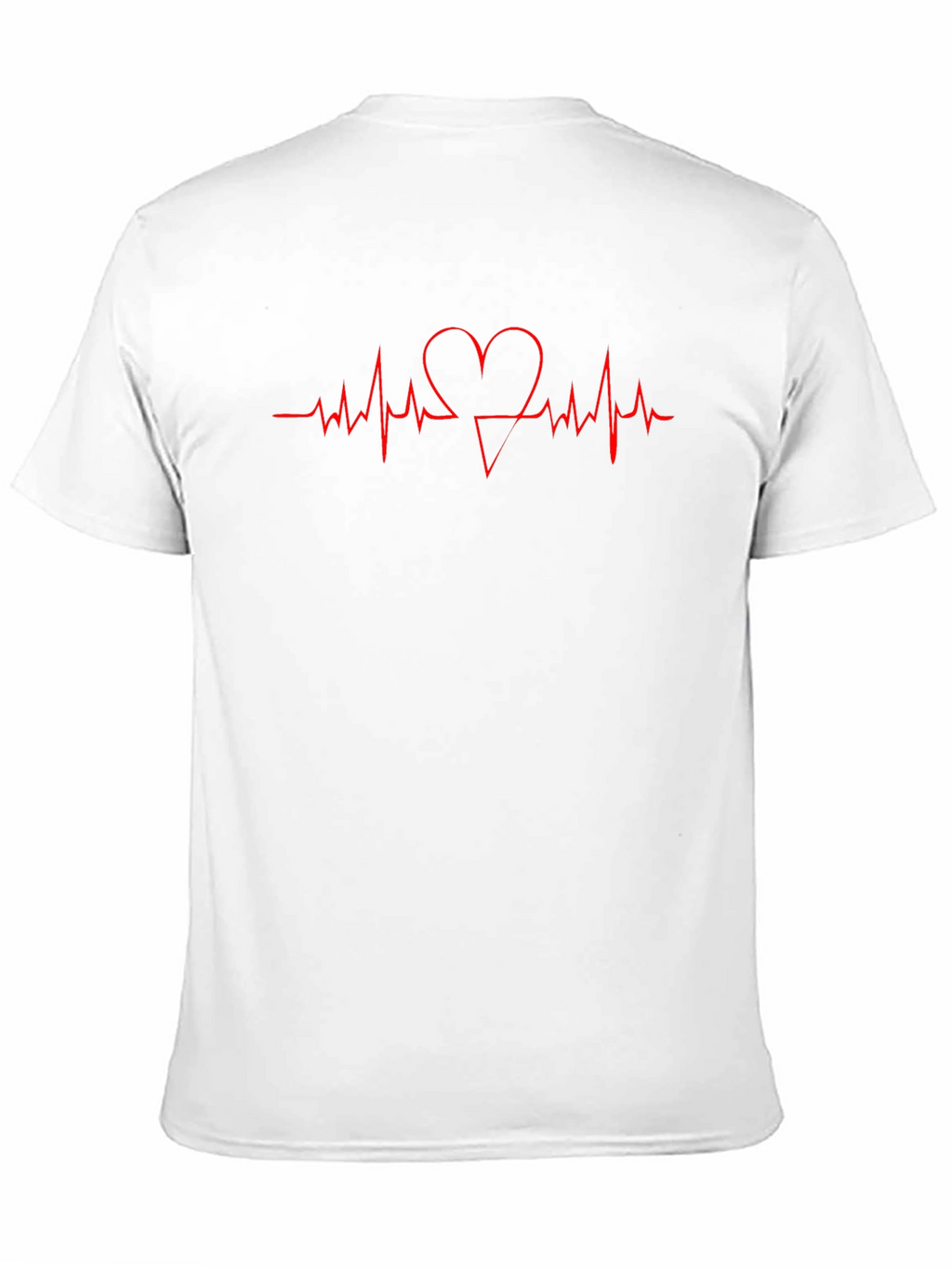 Heartbeat Heart T-Shirt - Stylish Casual Tee