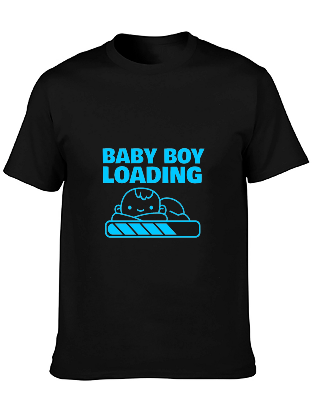 Baby Boy Loading Tee - Expecting Dad Shirt