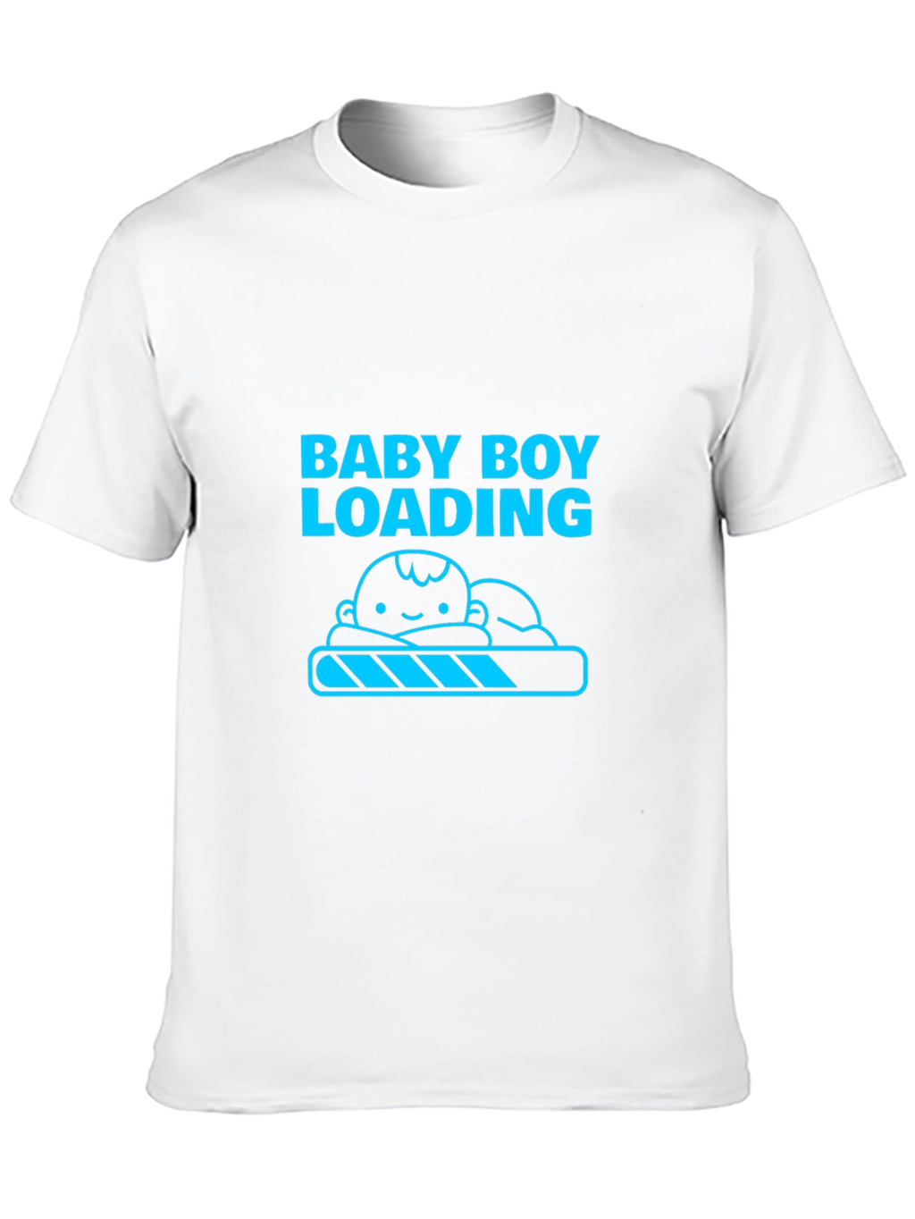 Baby Boy Loading Tee - Expecting Dad Shirt