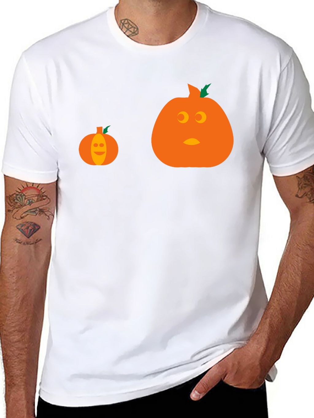 Halloween Pumpkin T-Shirt - Spooky Fun!