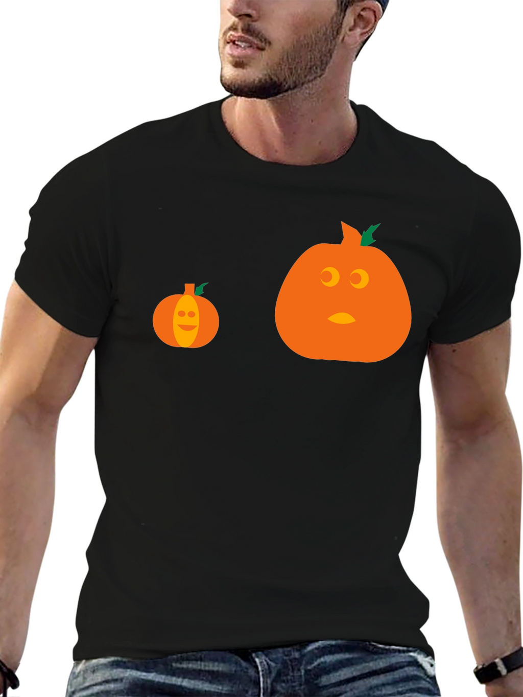 Halloween Pumpkin T-Shirt - Spooky Fun!