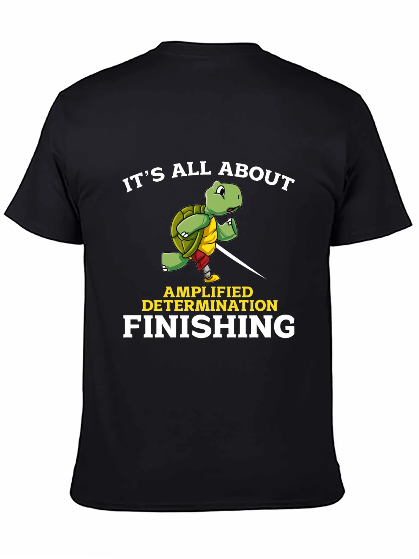 Determination Turtle Graphic T-Shirt