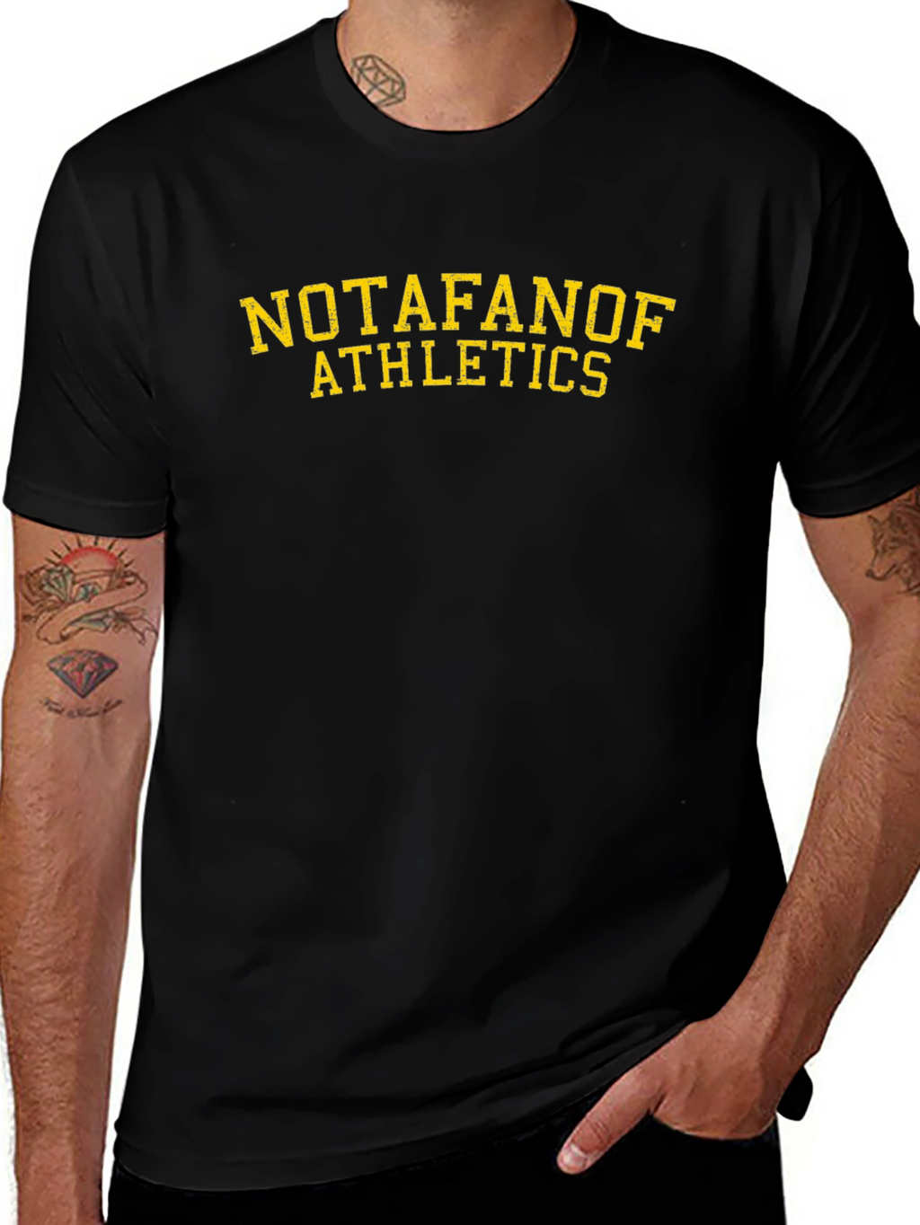 NOTAFANOF Athletics Graphic T-Shirt