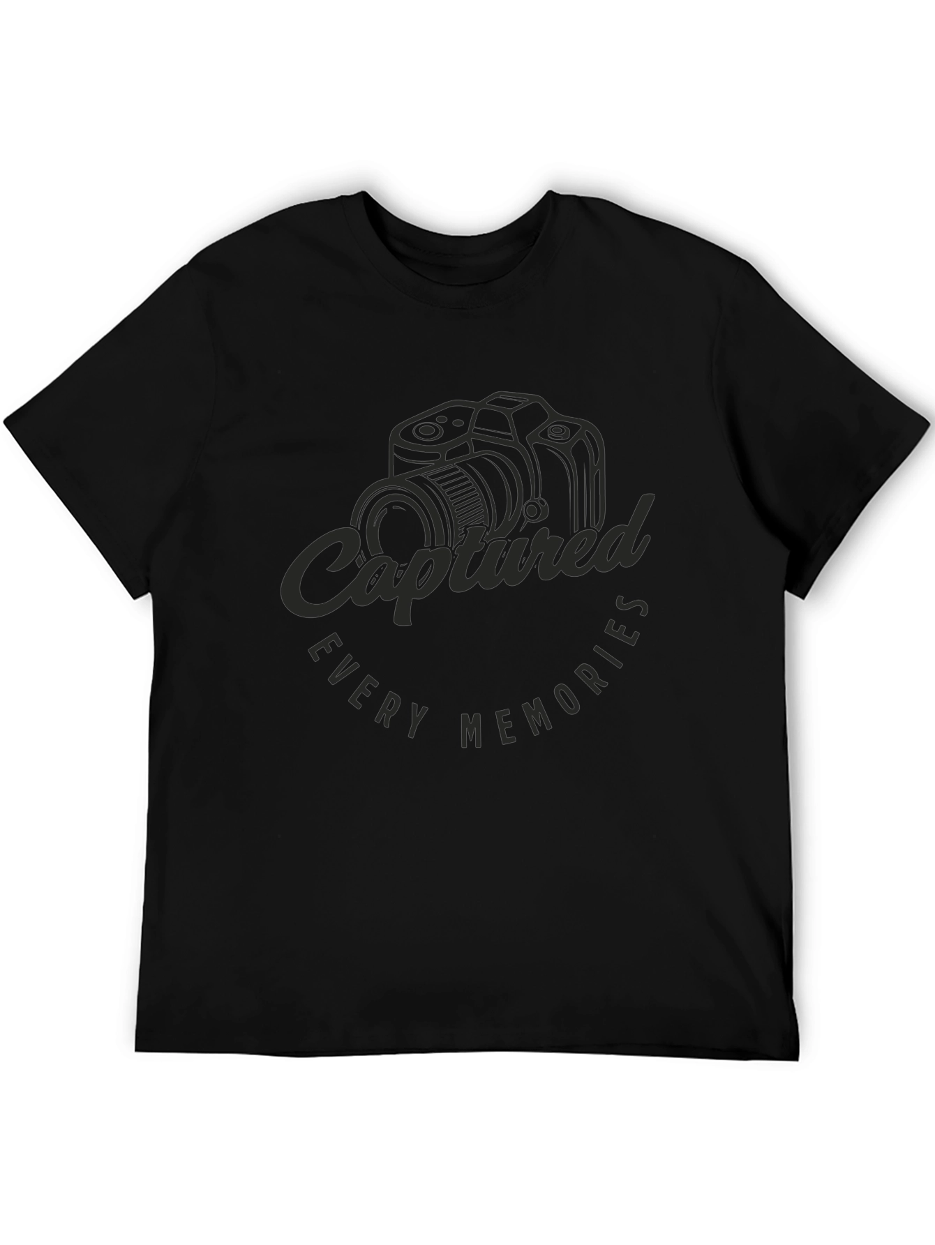 Captured Every Memories T-Shirt: Photography Design