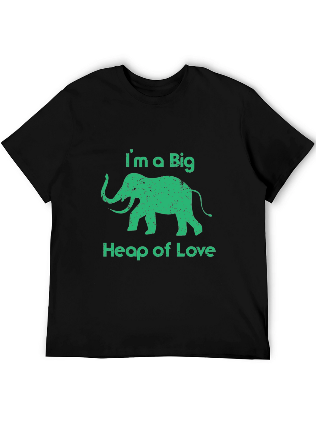 Im A Big Heap Of Love Elephant Graphic Tee
