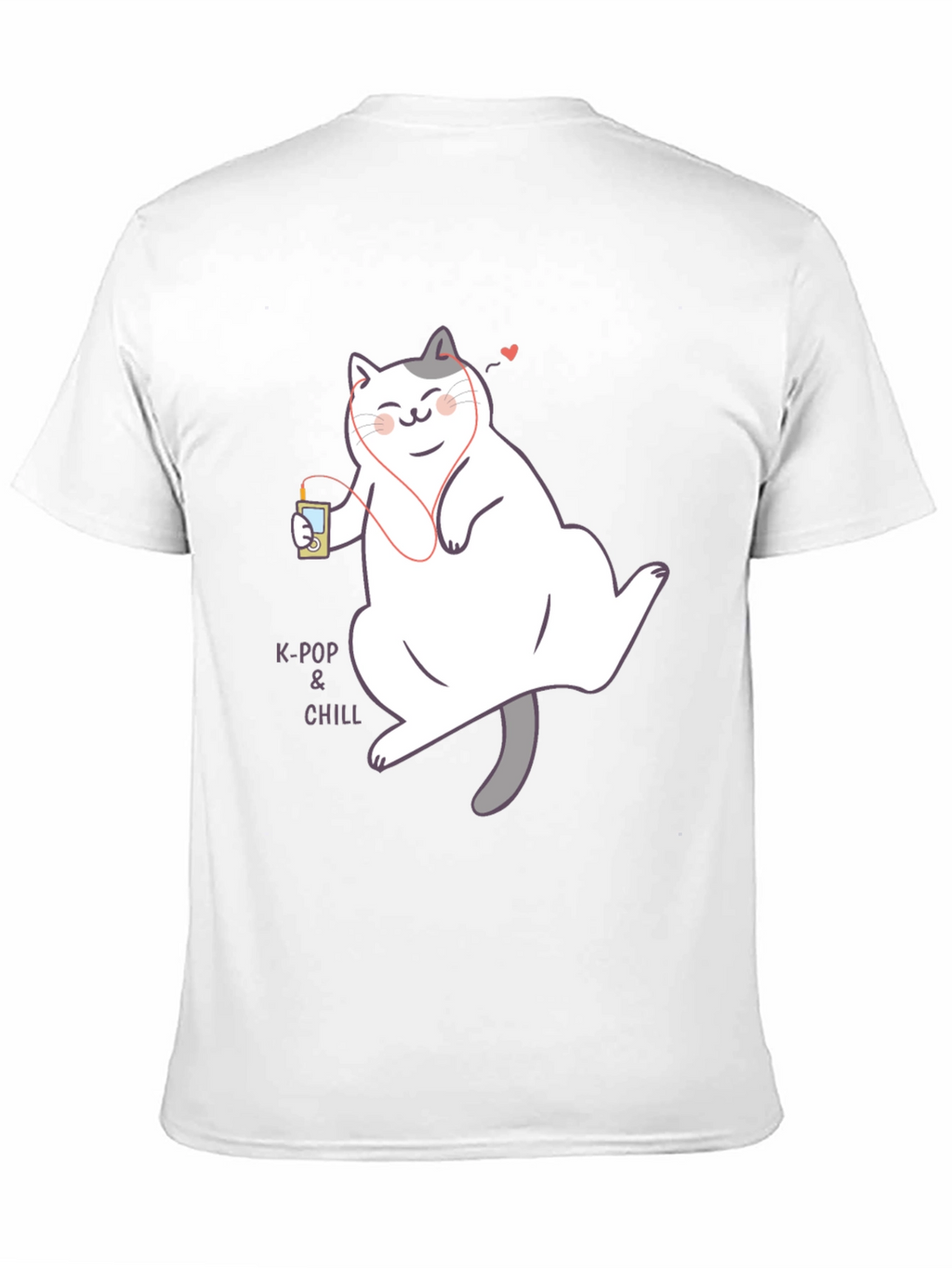 K-Pop & Chill Cat T-Shirt