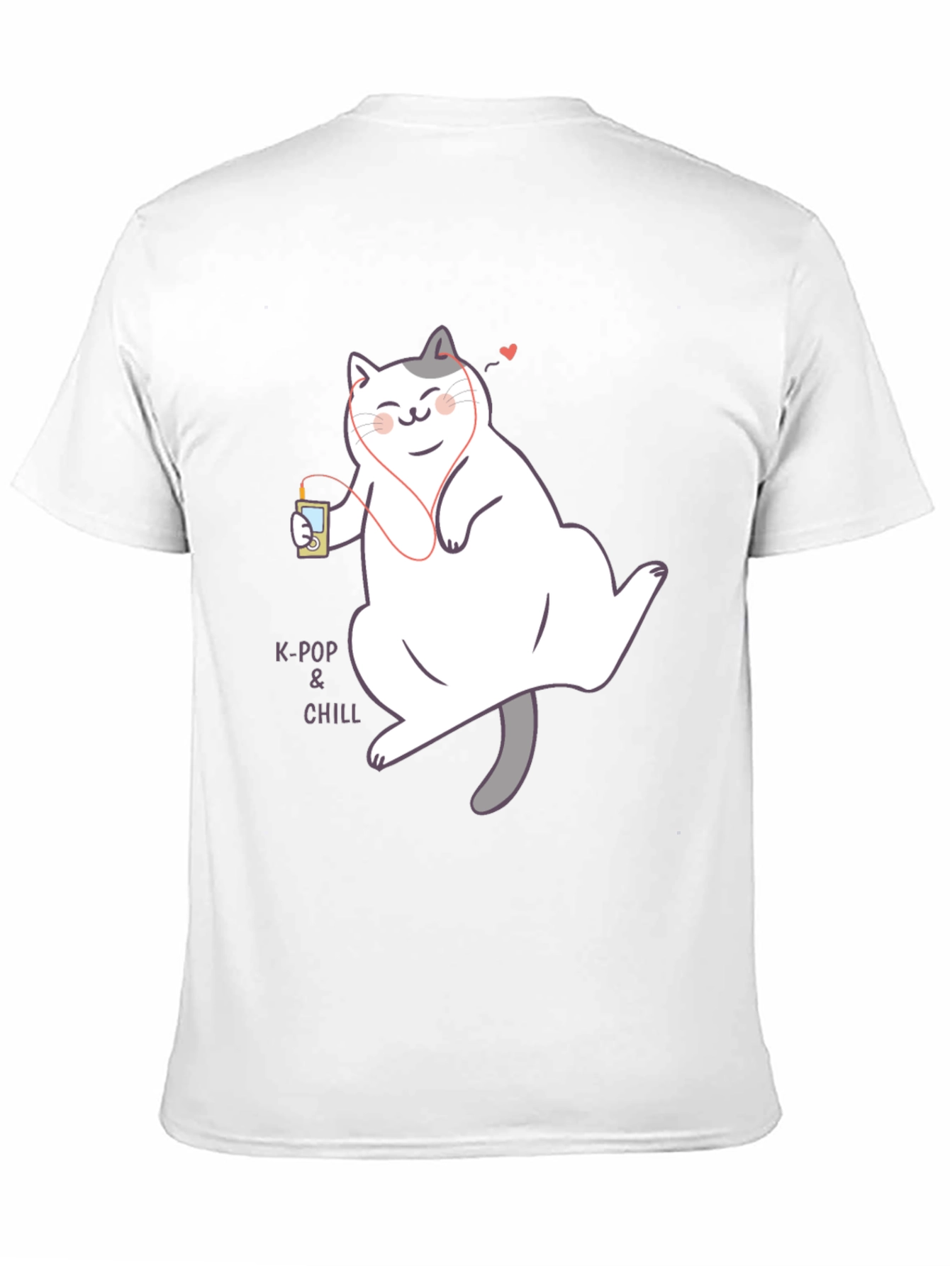 K-Pop & Chill Cat T-Shirt