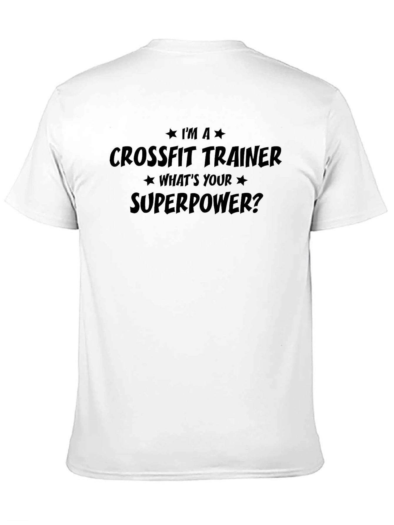 Crossfit Trainer Superpower Graphic Tee