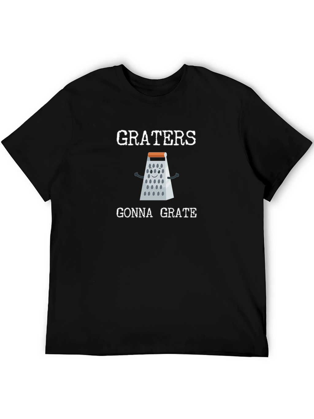 Funny Graters Gonna Grate Black T-Shirt