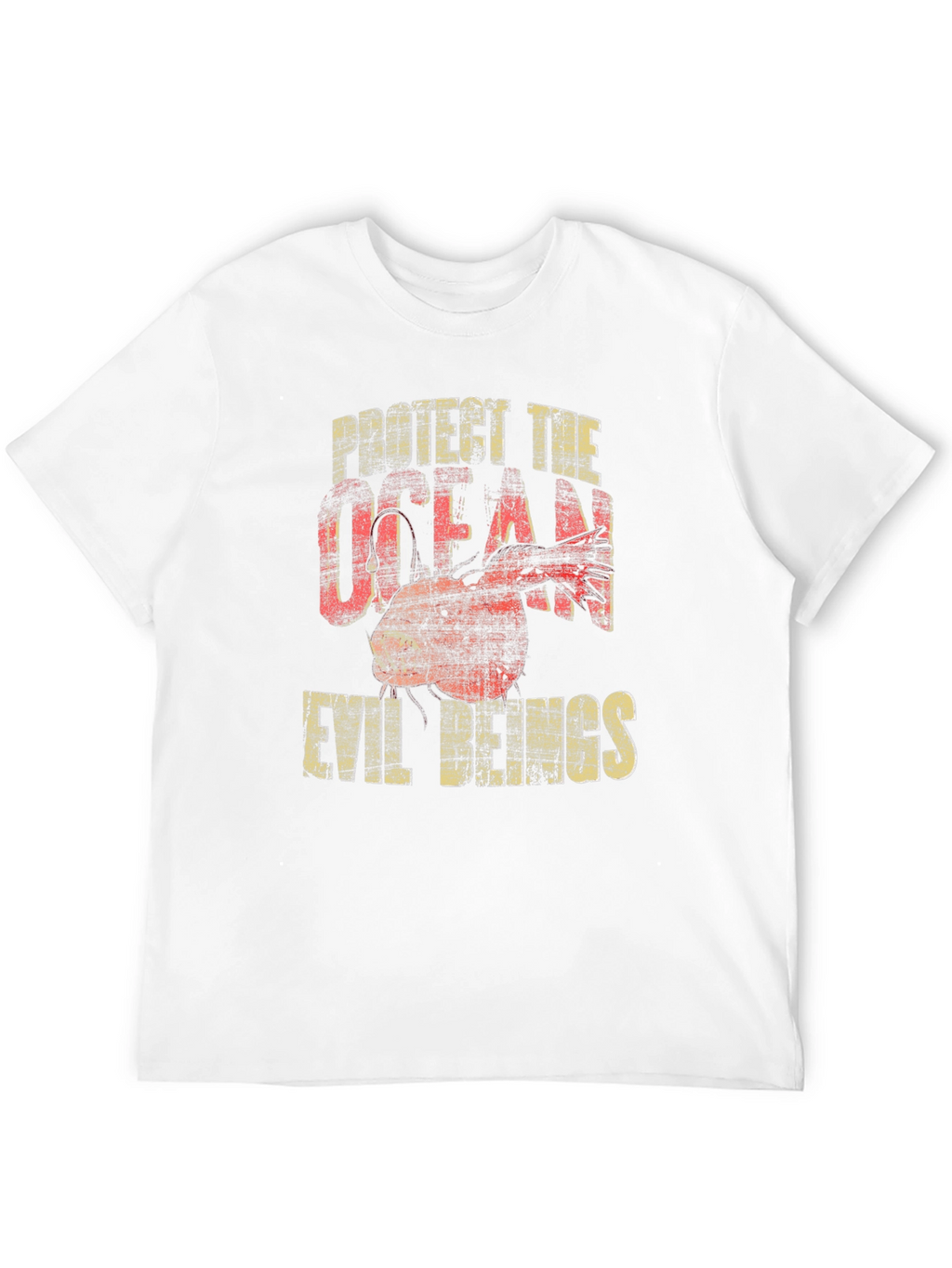 Protect the Ocean Evil Beings Graphic T-Shirt