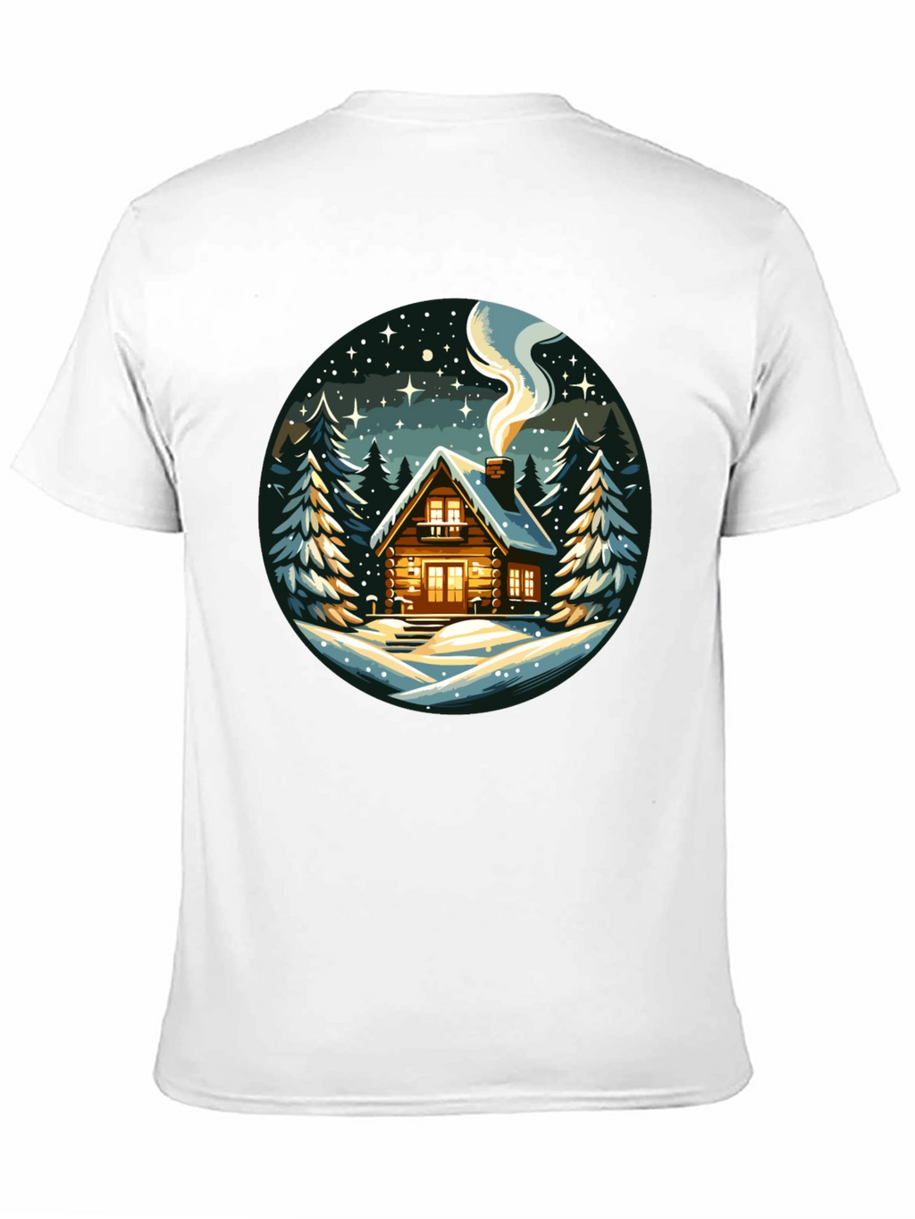 Winter Cabin Graphic Tee