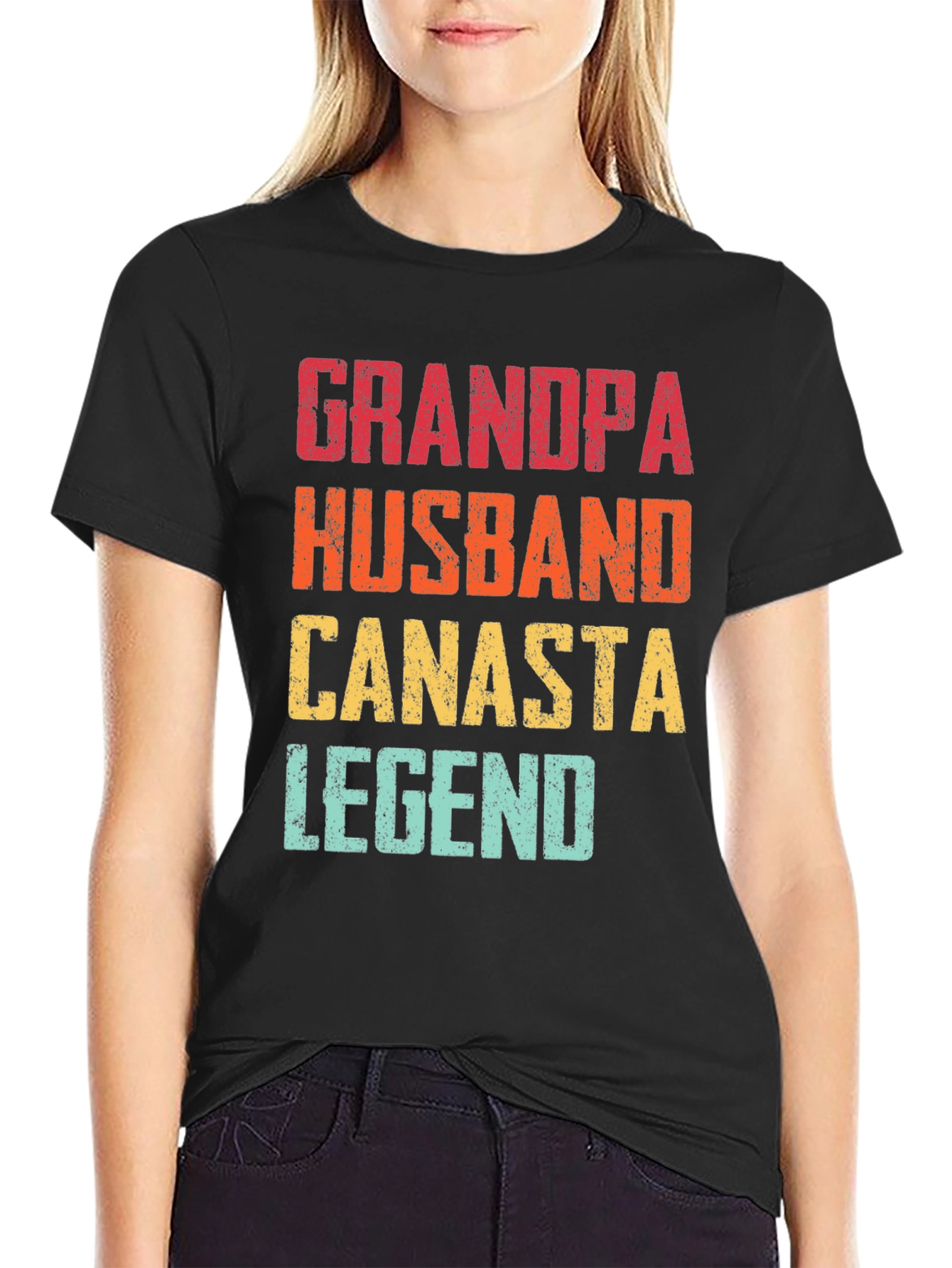 Grandpa Husband Canasta Legend T-Shirt