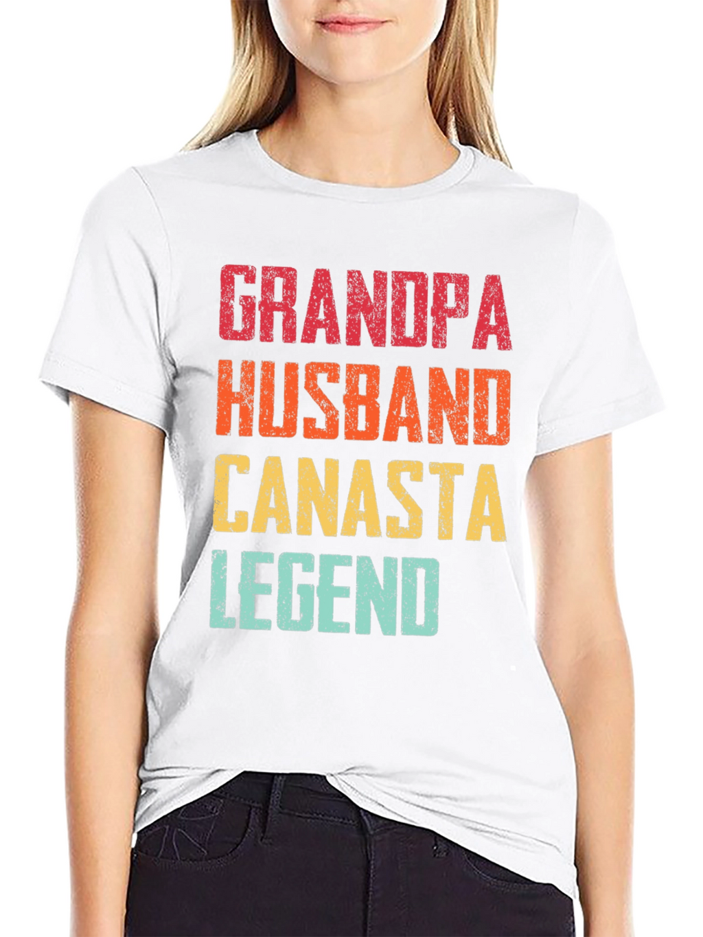 Grandpa Husband Canasta Legend T-Shirt