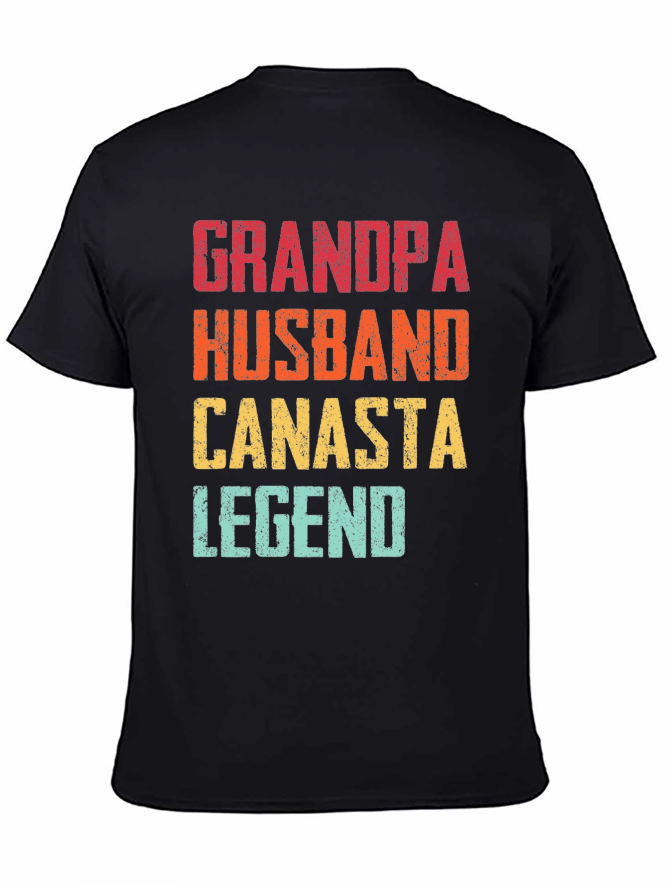 Grandpa Husband Canasta Legend T-Shirt