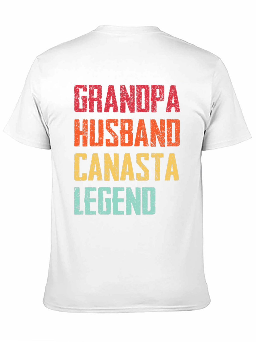 Grandpa Husband Canasta Legend T-Shirt