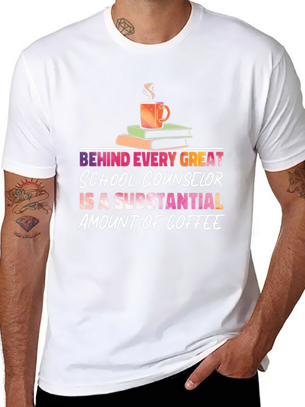School Counselor Coffee T-Shirt - Great Gift!