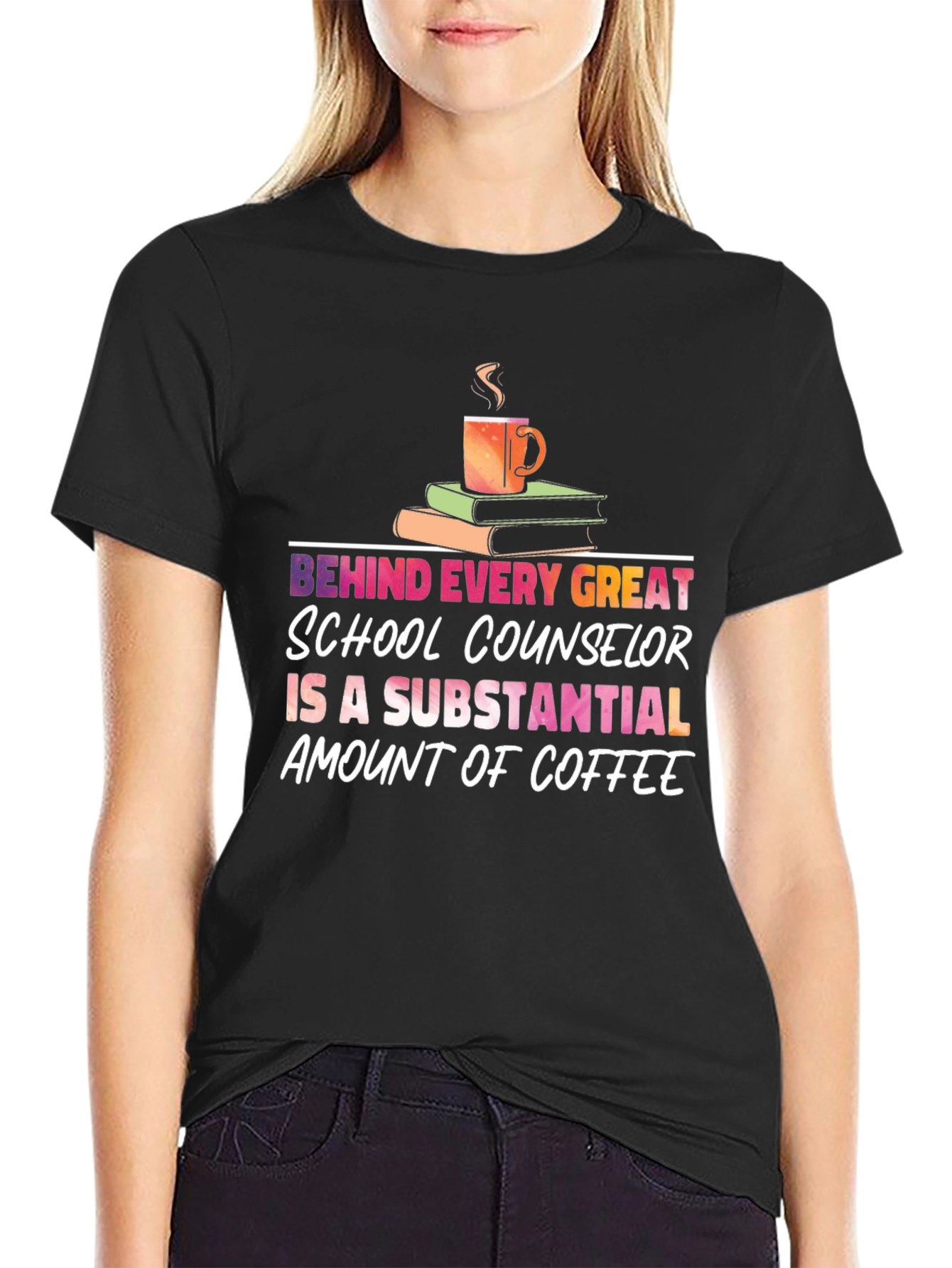 School Counselor Coffee T-Shirt - Great Gift!