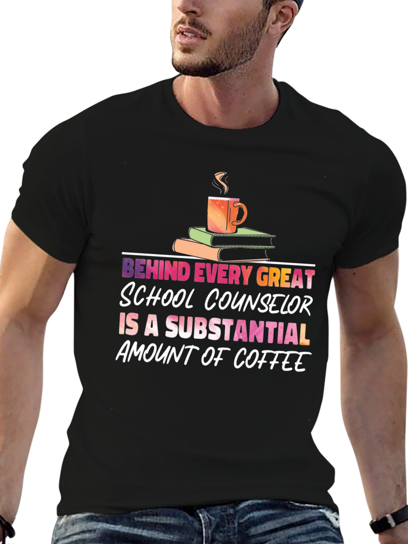 School Counselor Coffee T-Shirt - Great Gift!