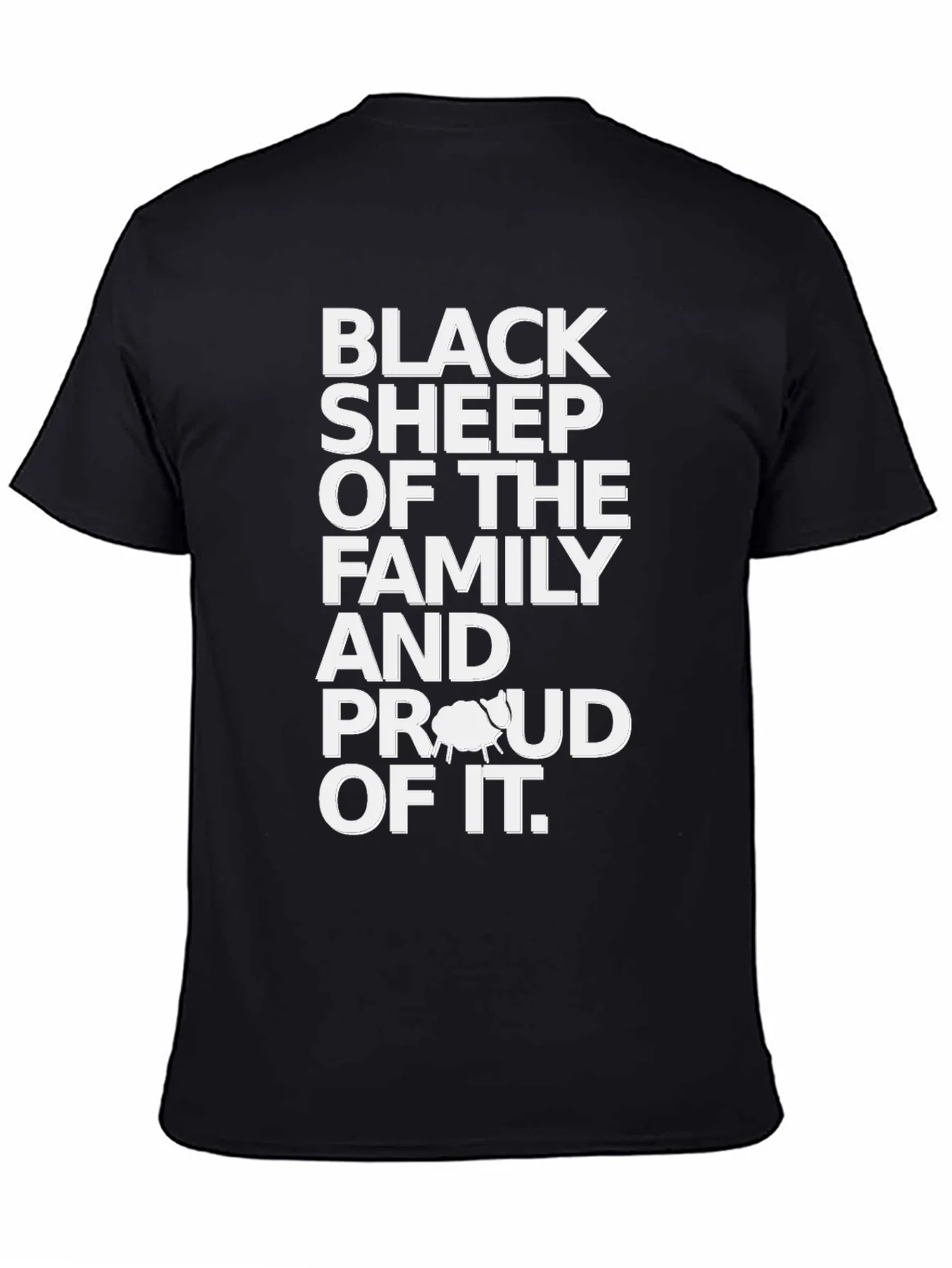 Black Sheep Family T-Shirt - Proud Statement Tee
