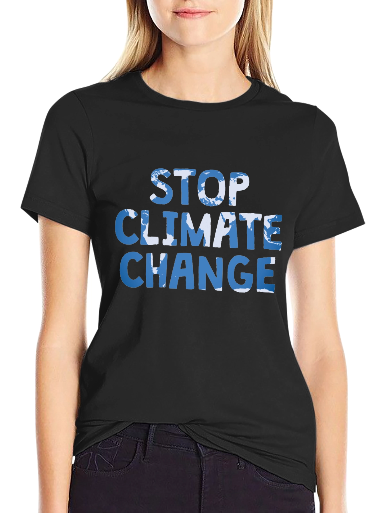 Stop Climate Change Graphic Tee
