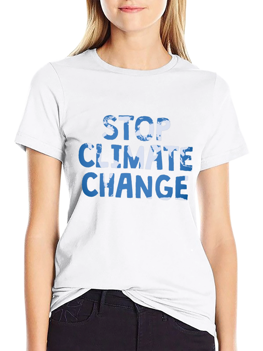 Stop Climate Change Graphic Tee