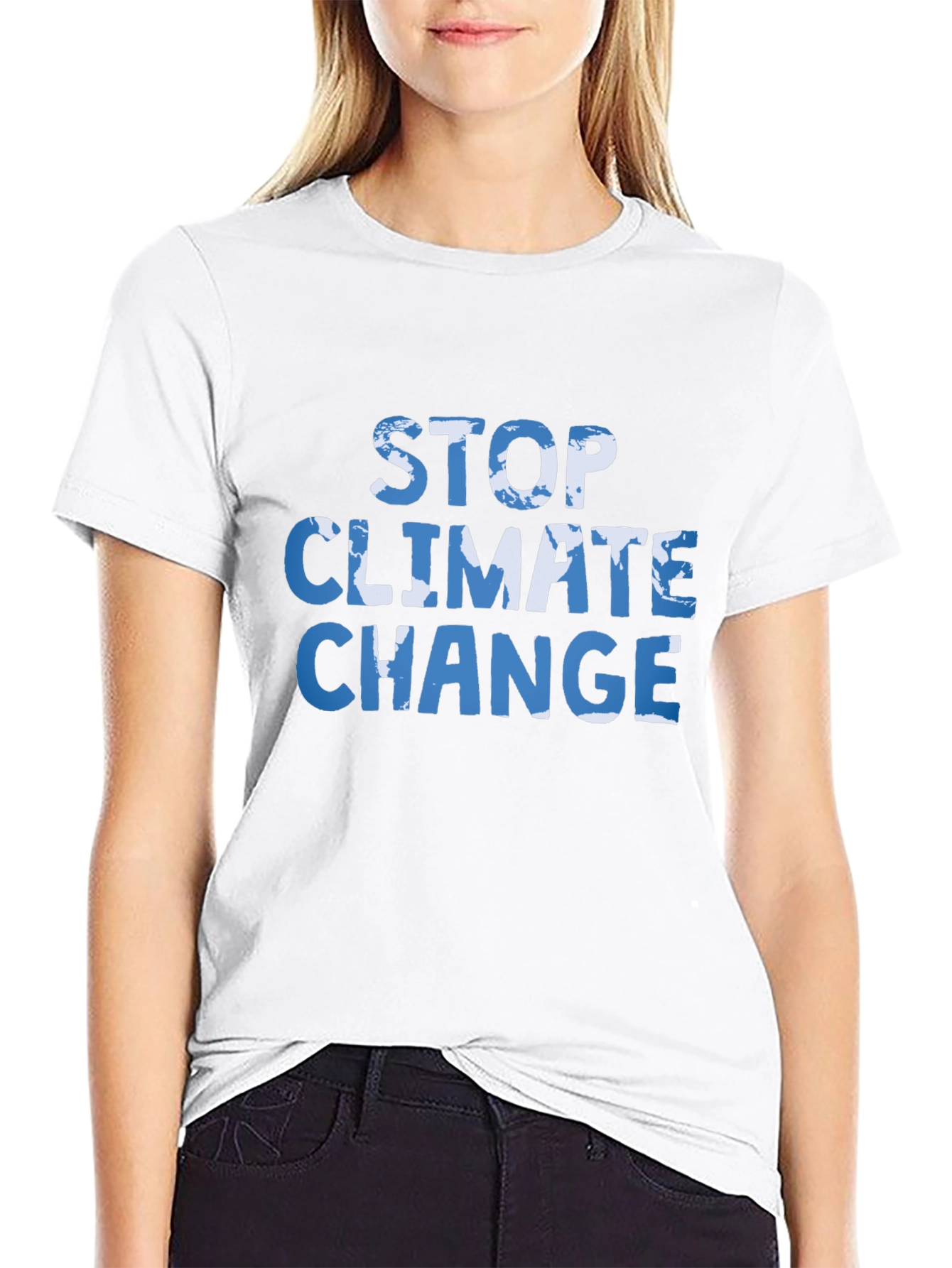 Stop Climate Change Graphic Tee