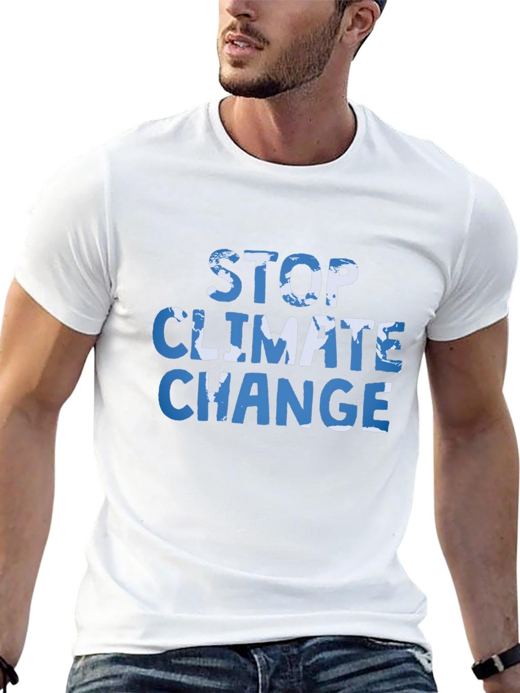 Stop Climate Change Graphic Tee