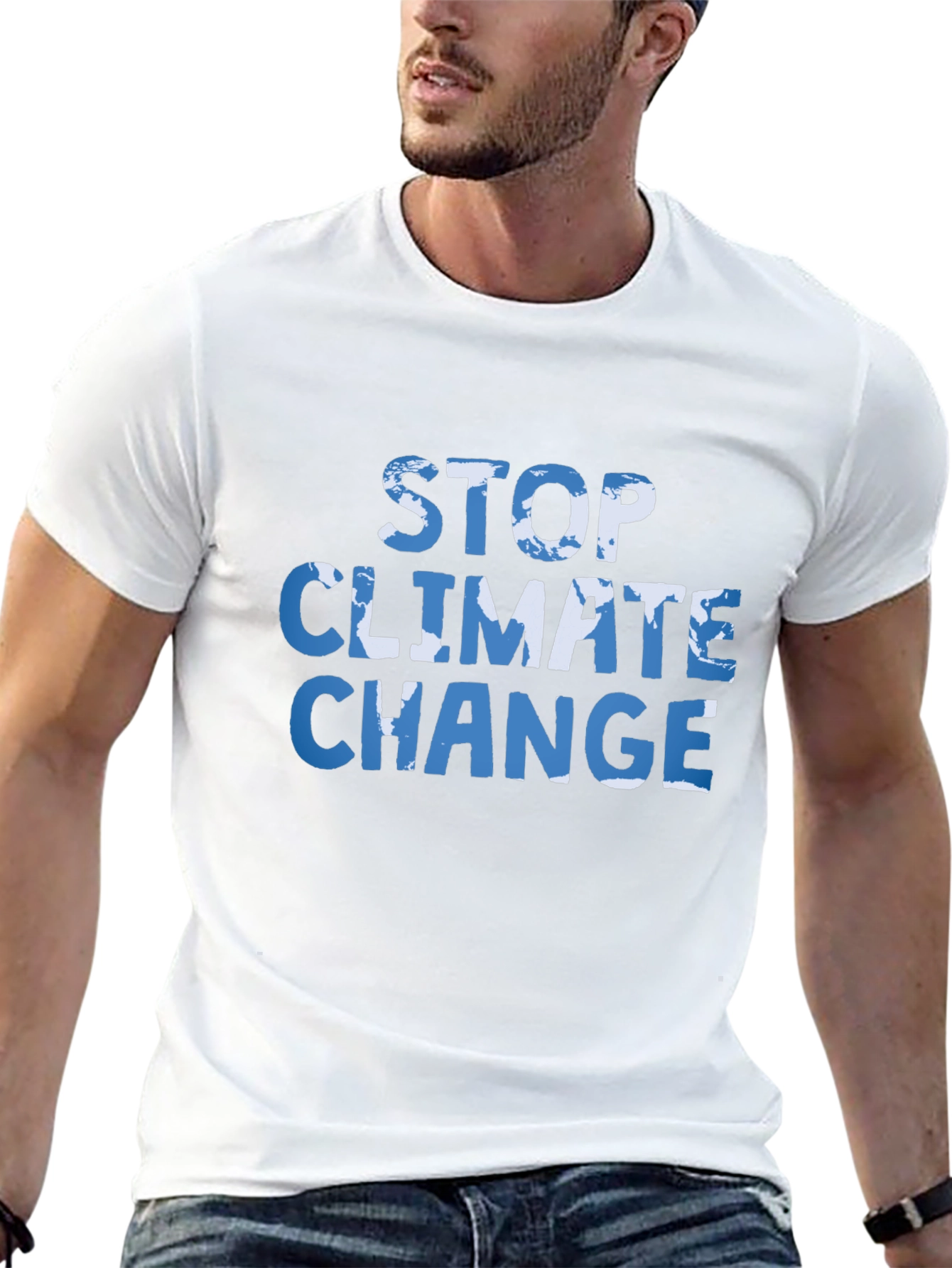 Stop Climate Change Graphic Tee