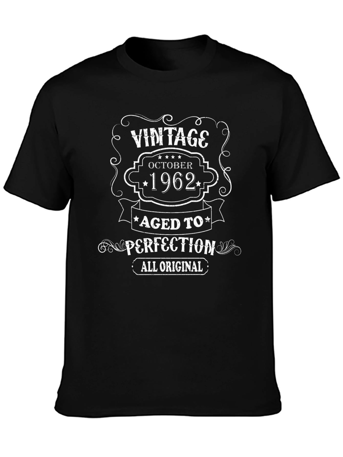 Vintage October 1962 Aged to Perfection T-Shirt