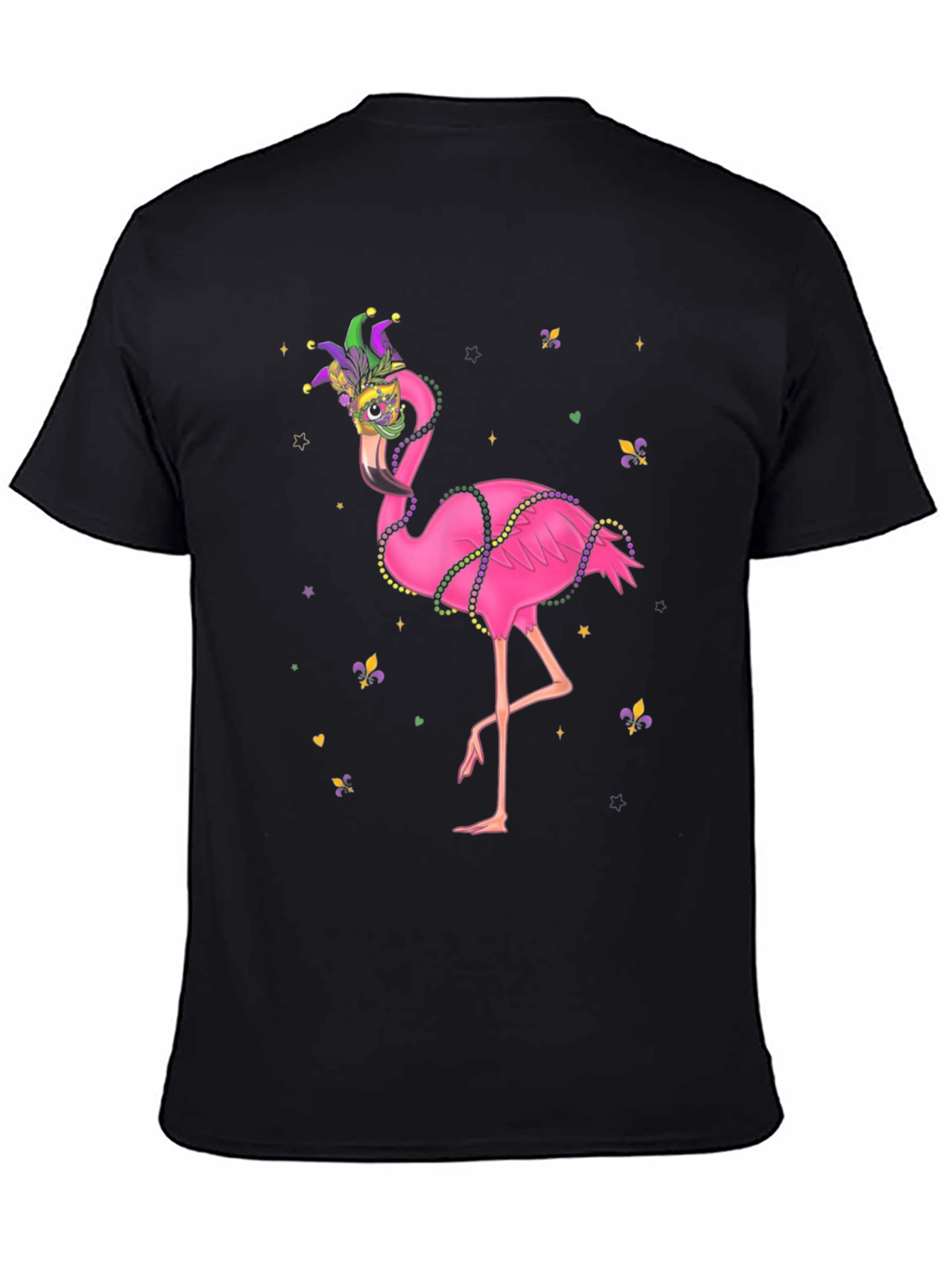 Mardi Gras Flamingo T-Shirt