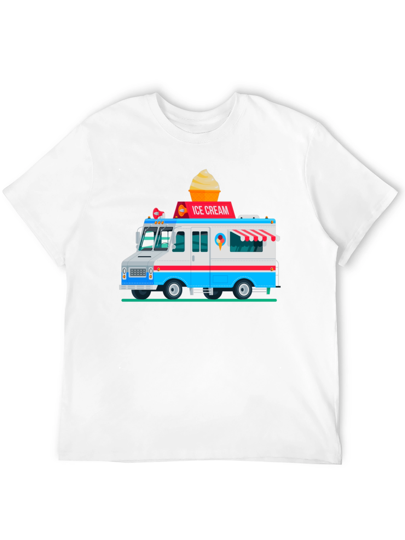 Ice Cream Truck Graphic T-Shirt