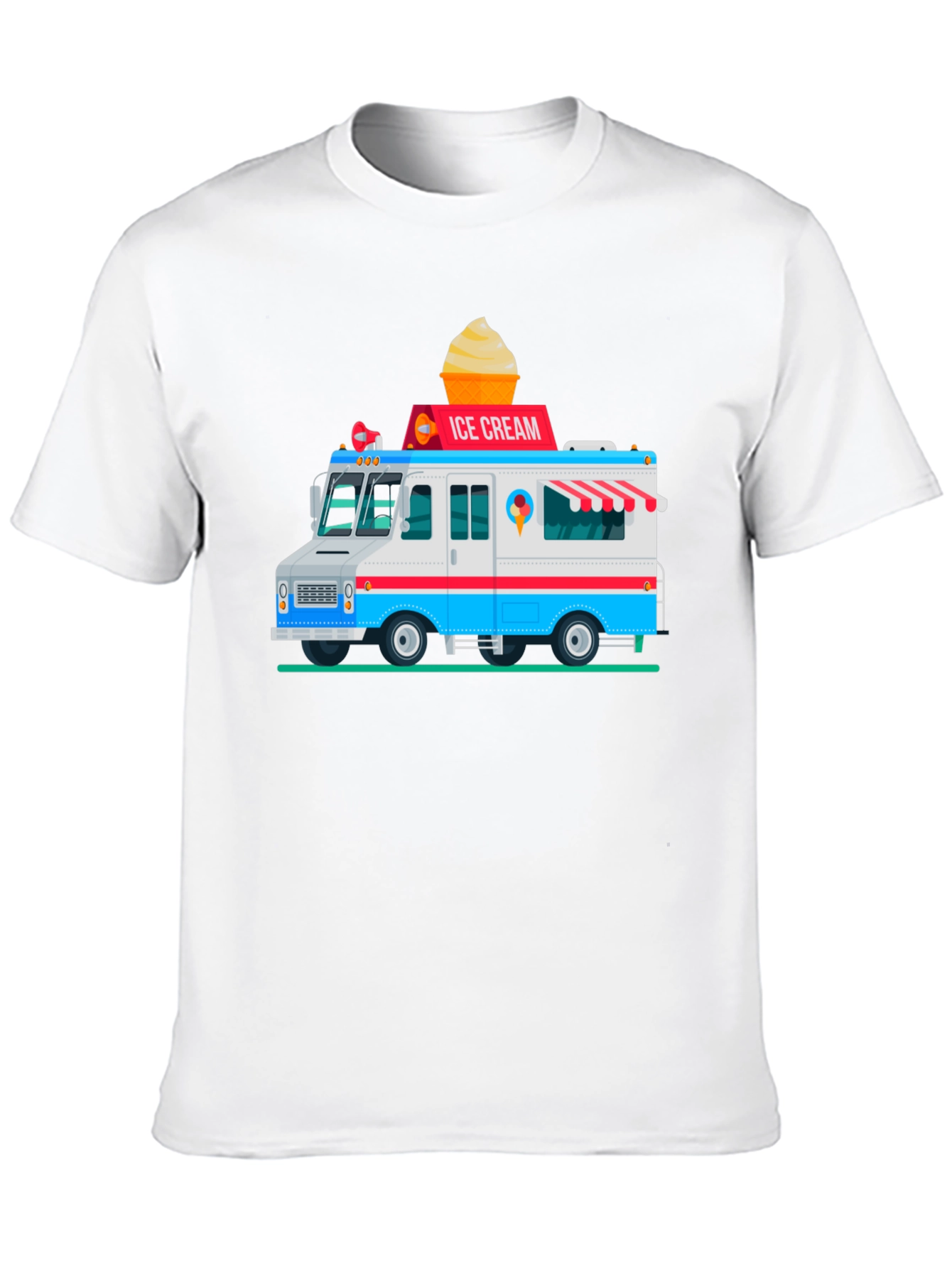 Ice Cream Truck Graphic T-Shirt