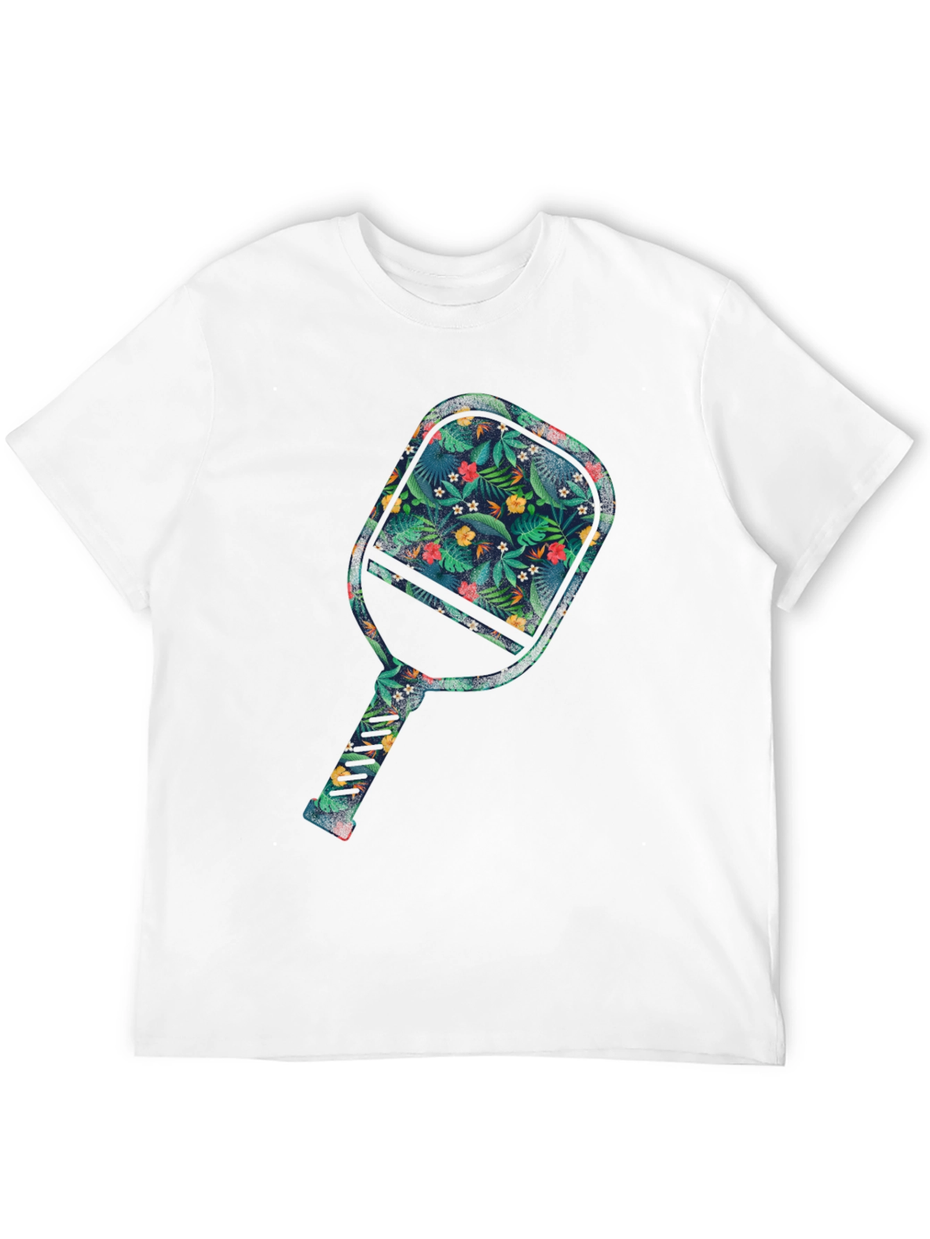 Tropical Paddle Graphic T-Shirt