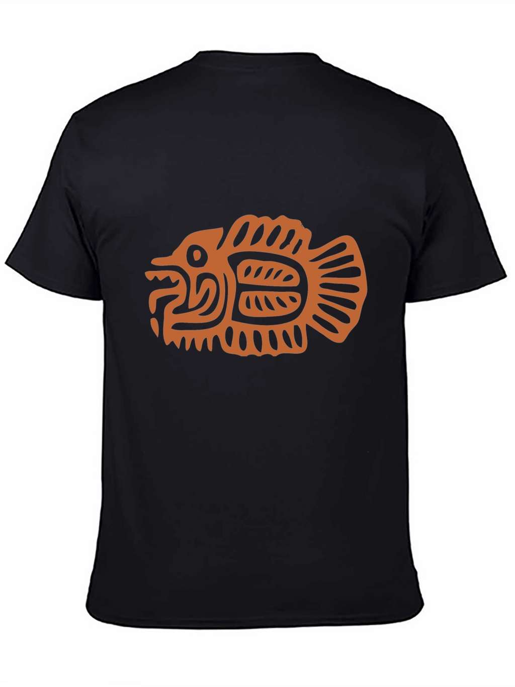 Tribal Fish Graphic Tee - Cool & Unique Design