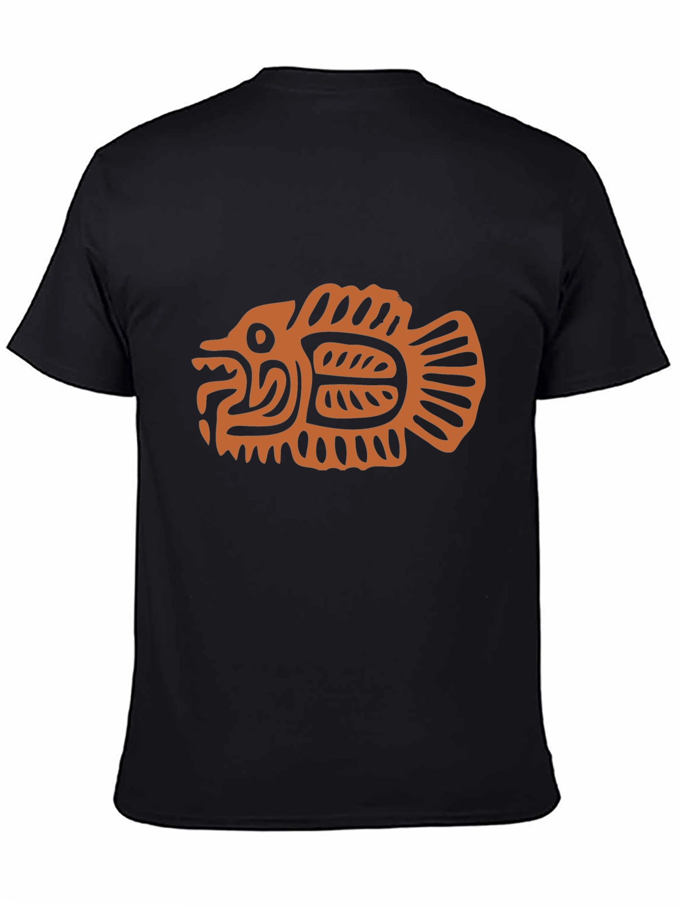 Tribal Fish Graphic Tee - Cool & Unique Design