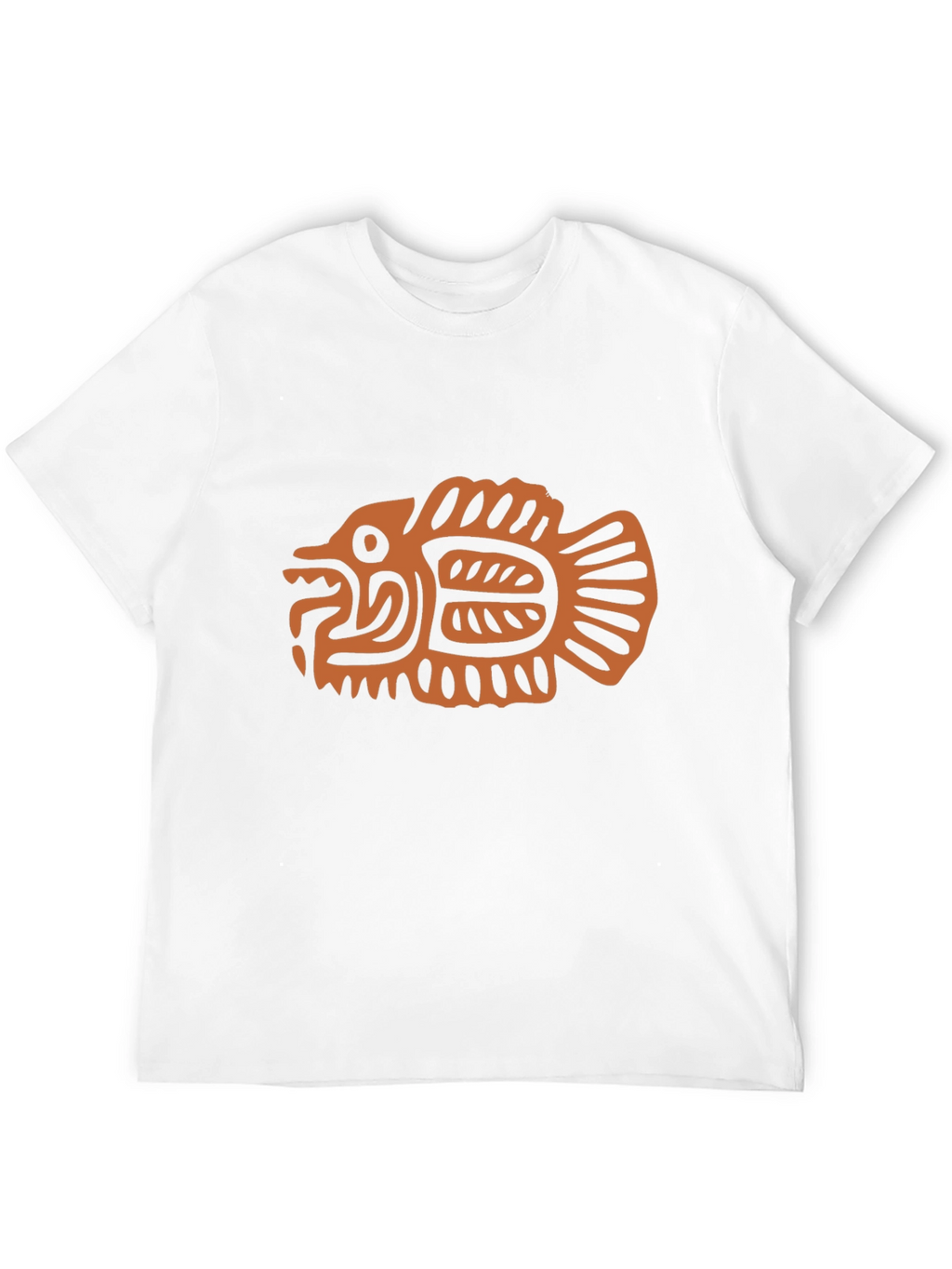 Tribal Fish Graphic Tee - Cool & Unique Design