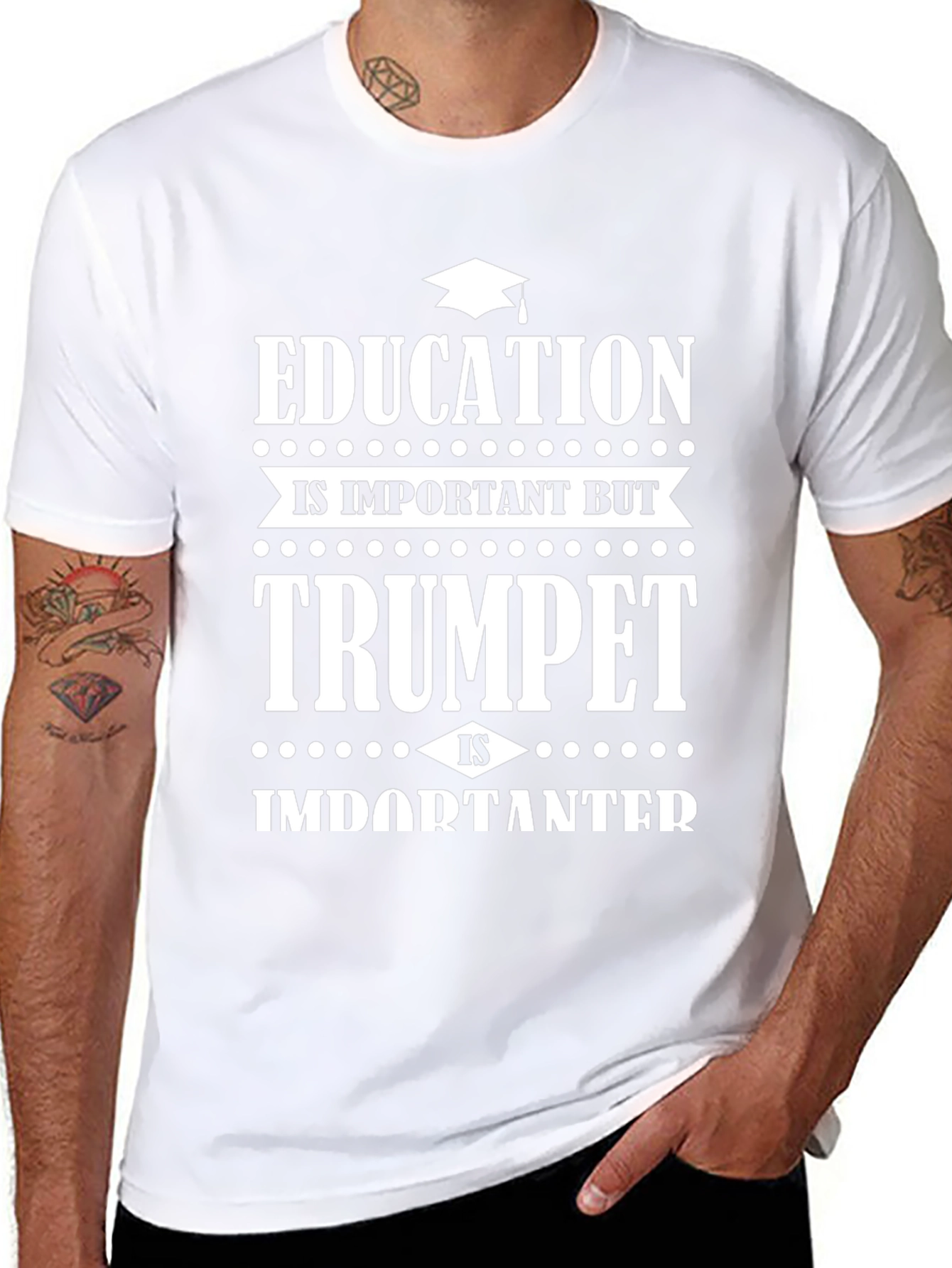 Trumpet is Importanter T-Shirt - Musician Gift